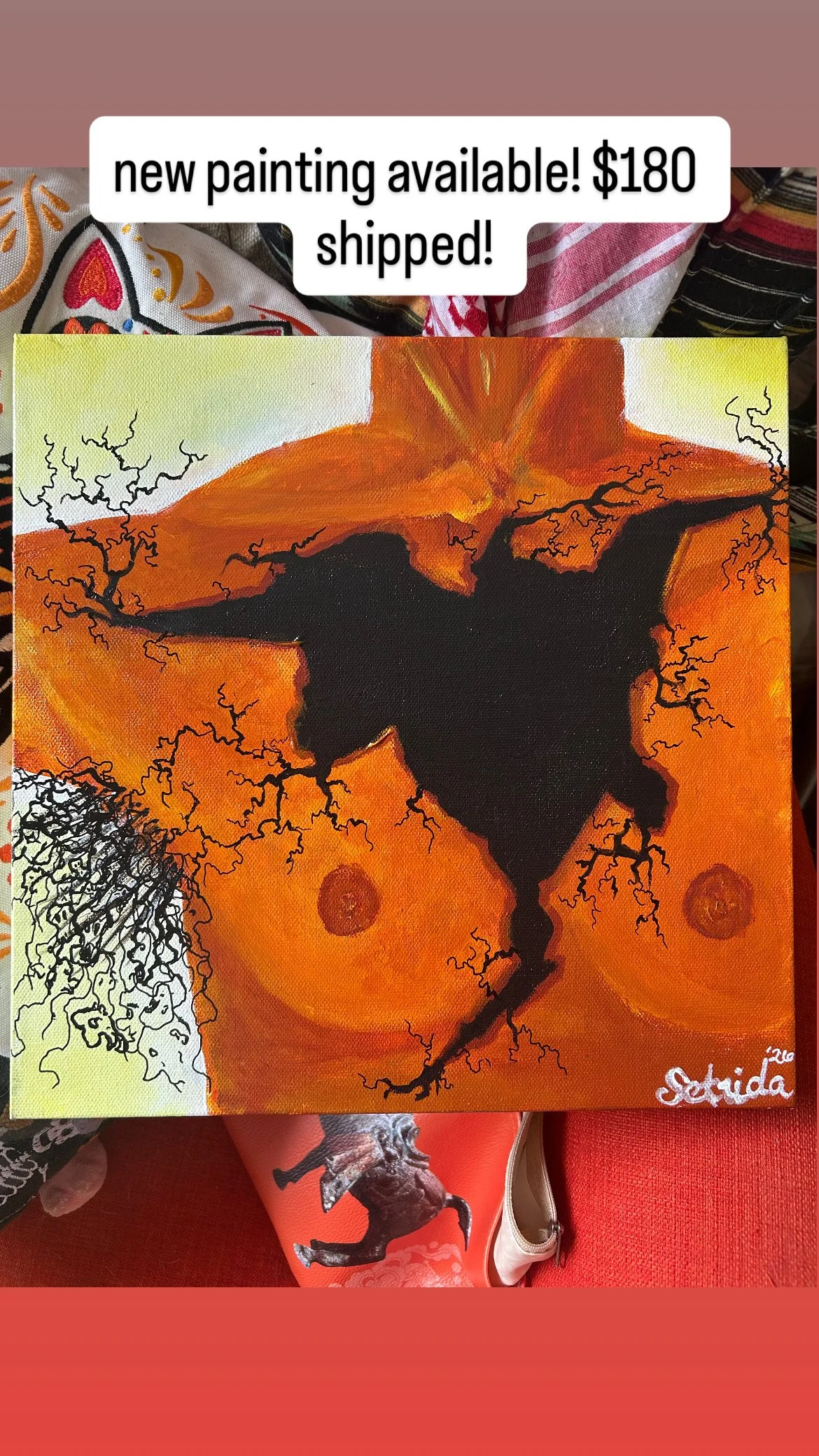 Crater - Original Painting