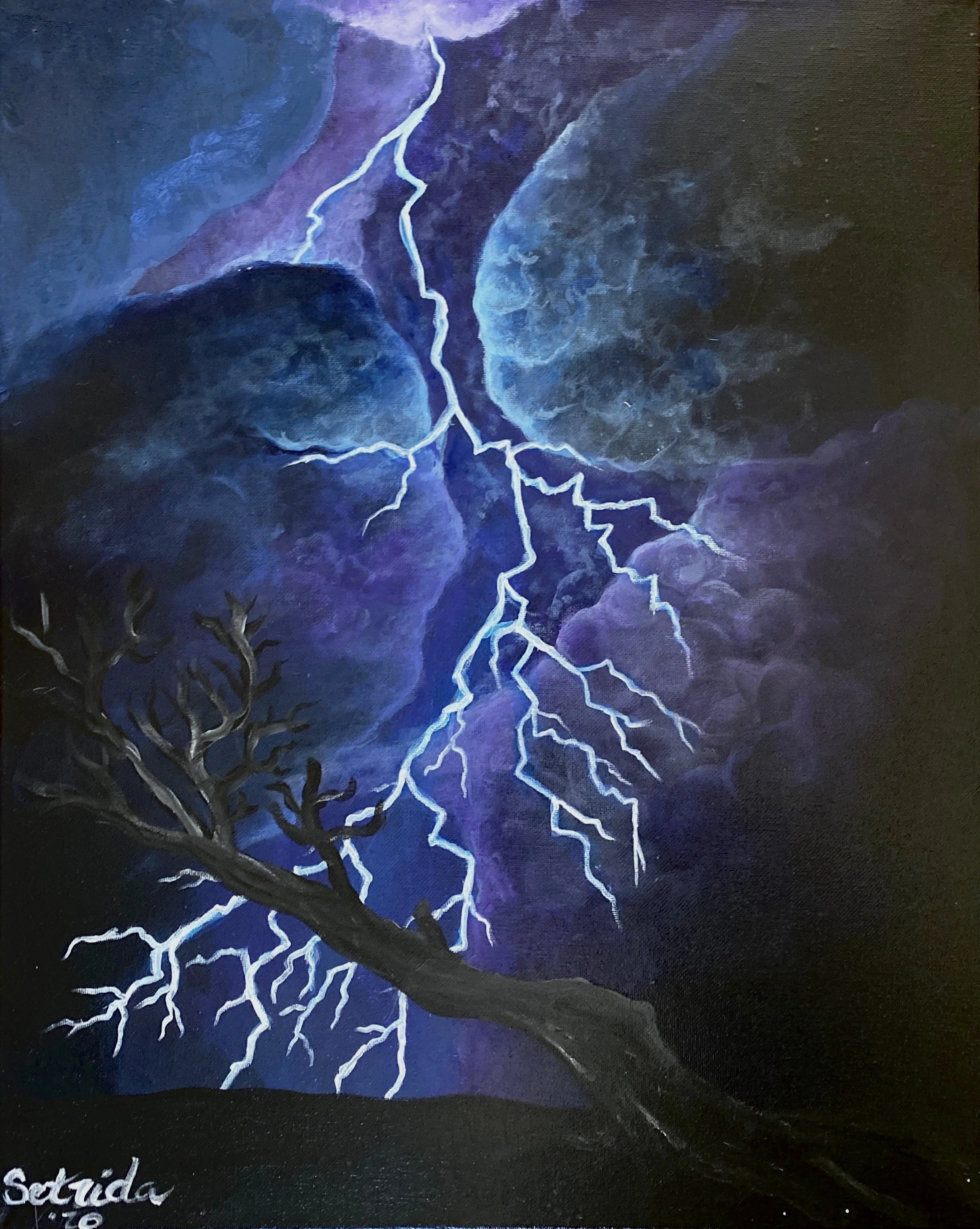 Strike - Original Painting