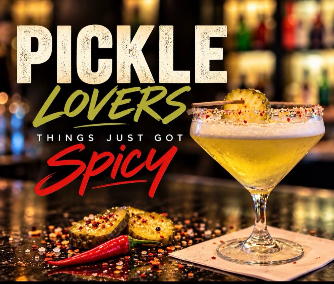A little heat, a little pickle, and a whole lot of attitude. 🌶️🍸