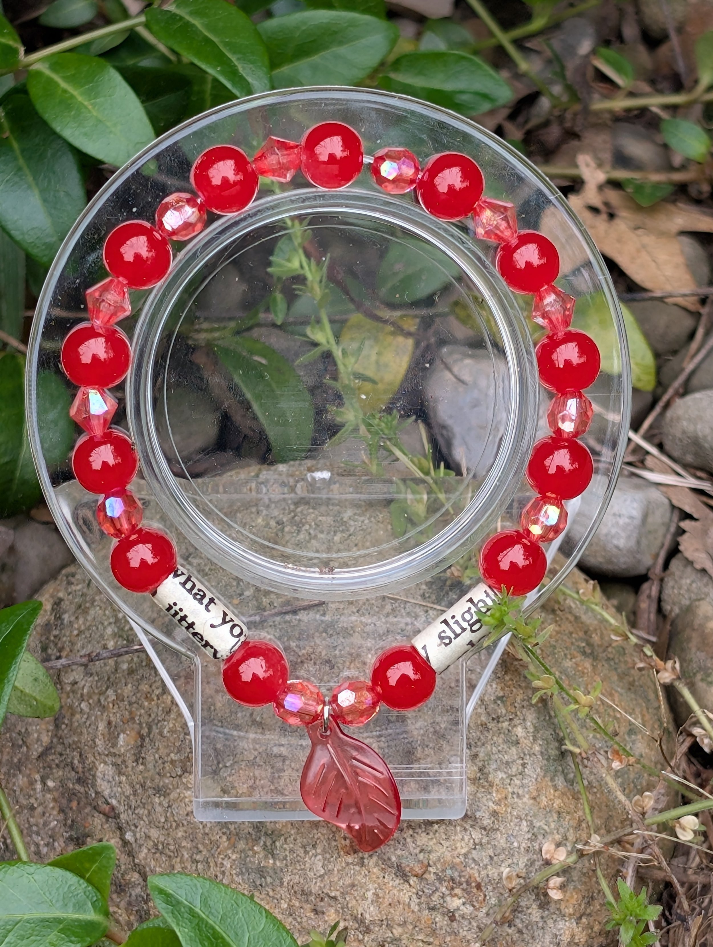 "Resilience Red" AA Bracelet