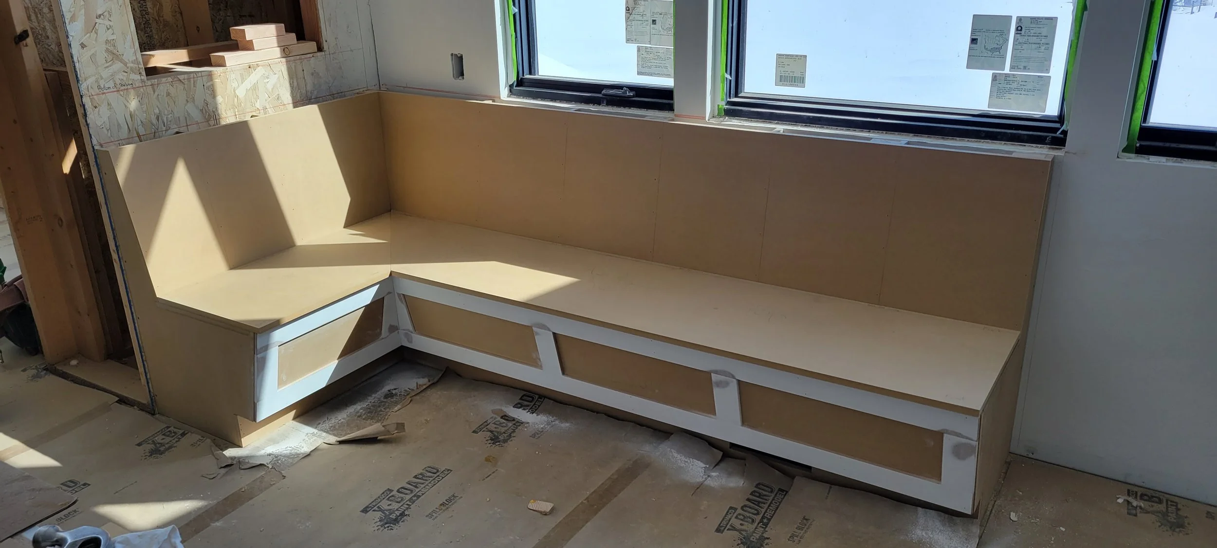 Custom Built-in breakfast nook