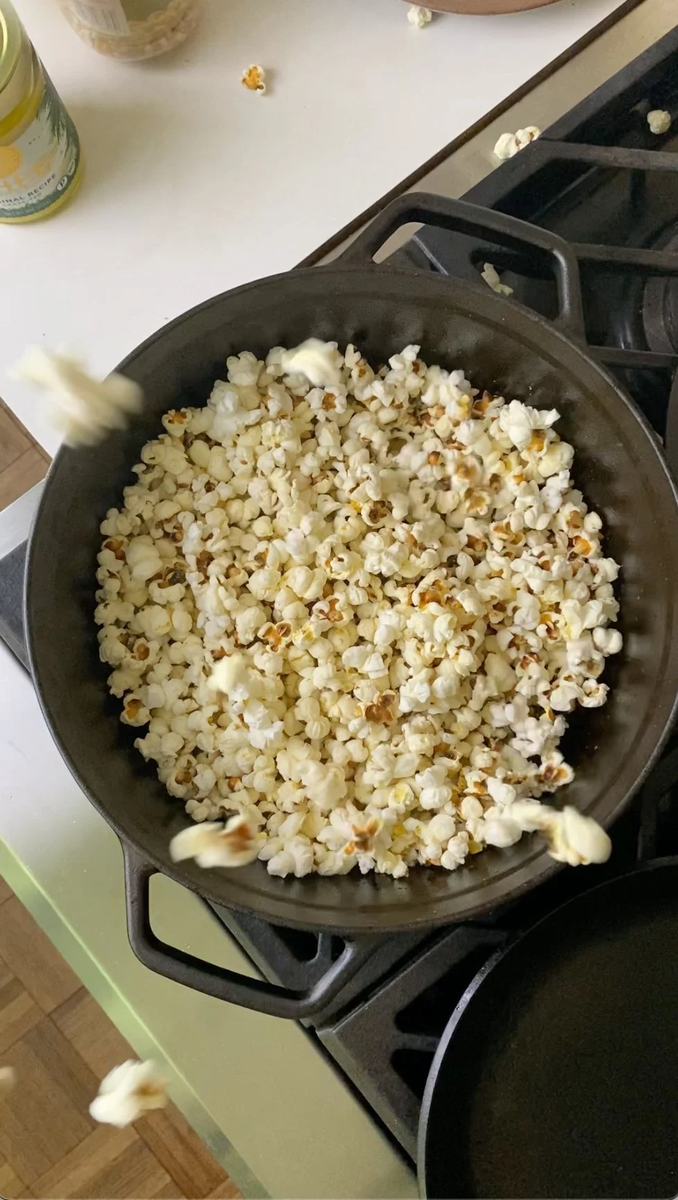 Perfect Dutch oven popcorn