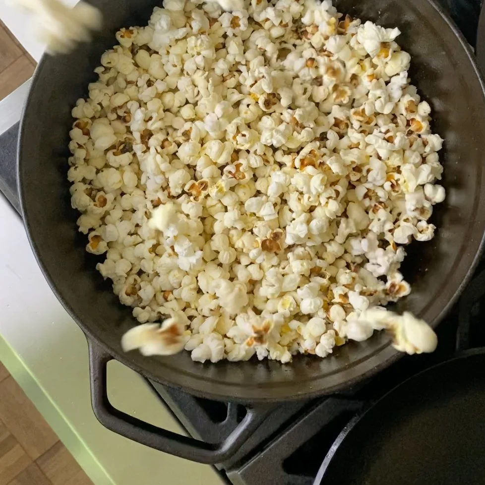 Perfect Dutch Oven Popcorn