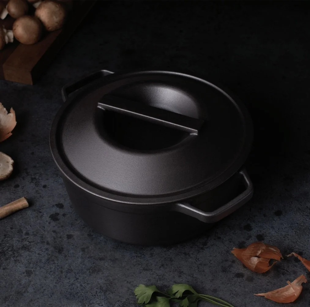 Borough Furnace seasoned Dutch oven