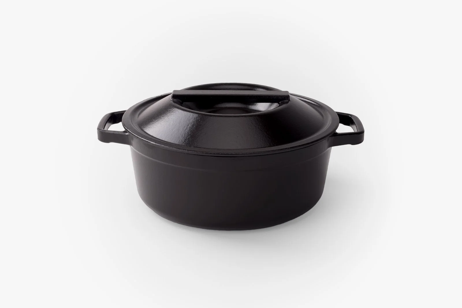 Borough Furnace seasoned cast iron dutch oven 5.5 quart with lid, made in USA