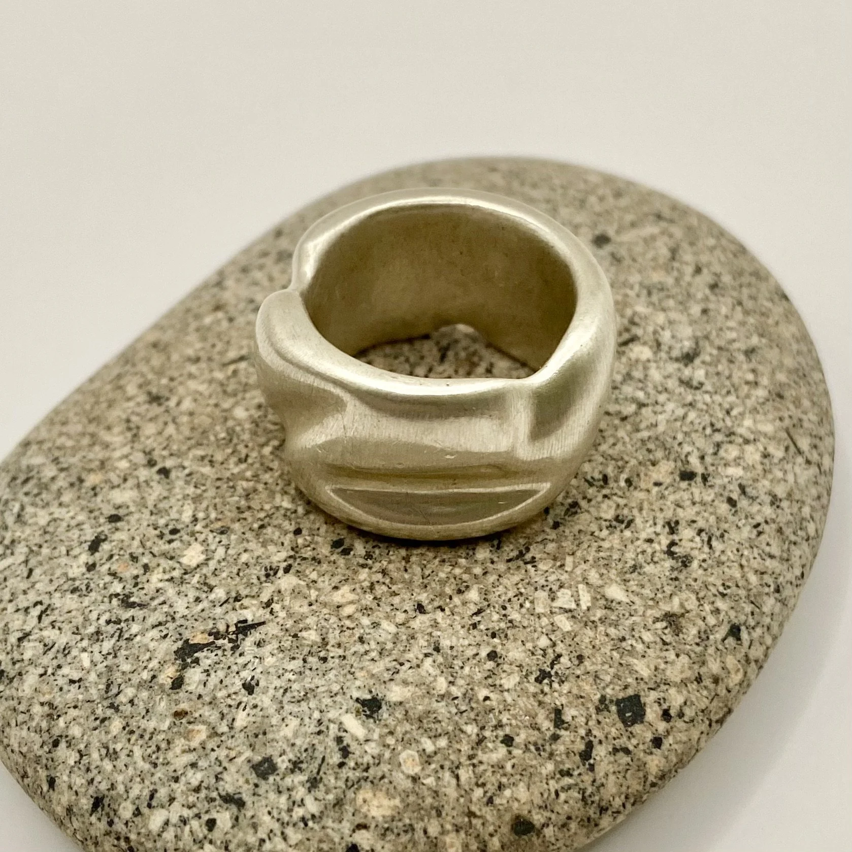Funky Chunky Sterling Silver Ring