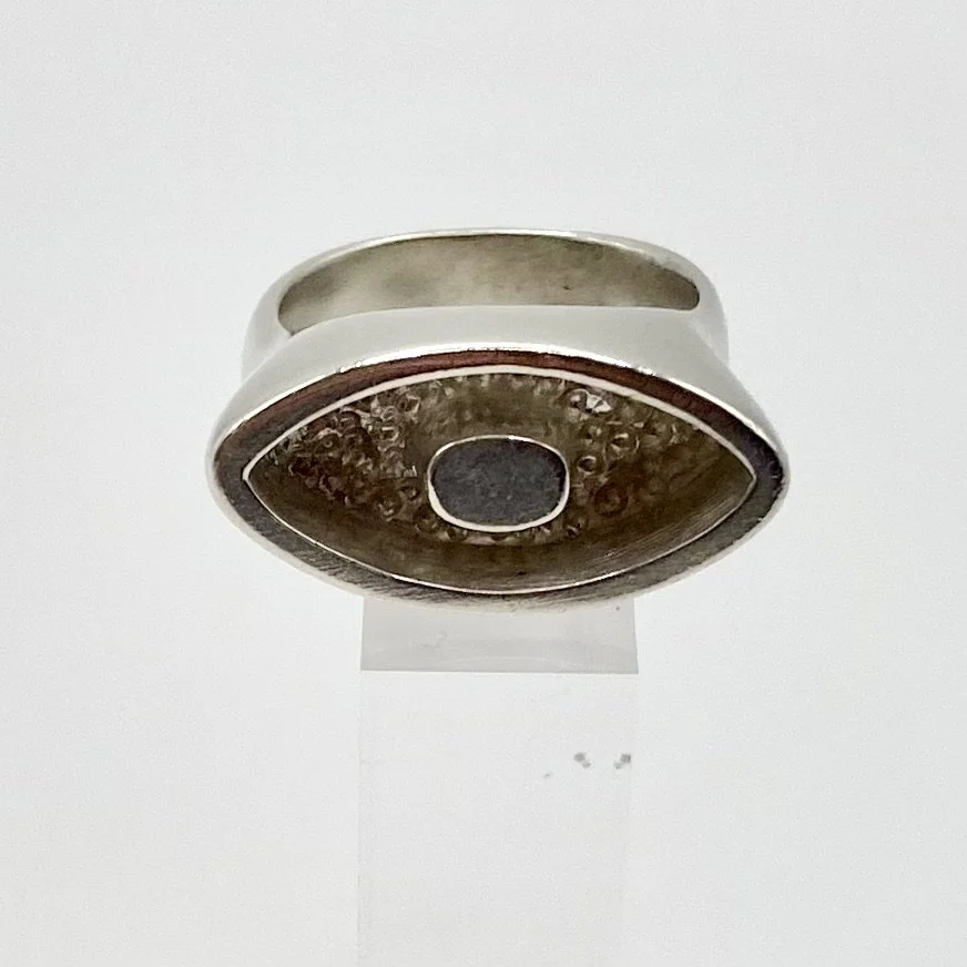 Warding Eye Sterling Silver Ring