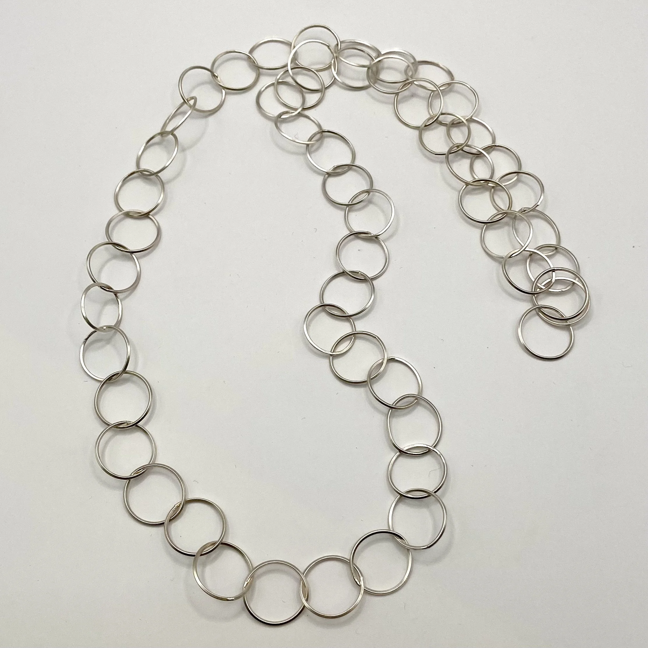 Handcrafted Sterling Silver Chain Necklace