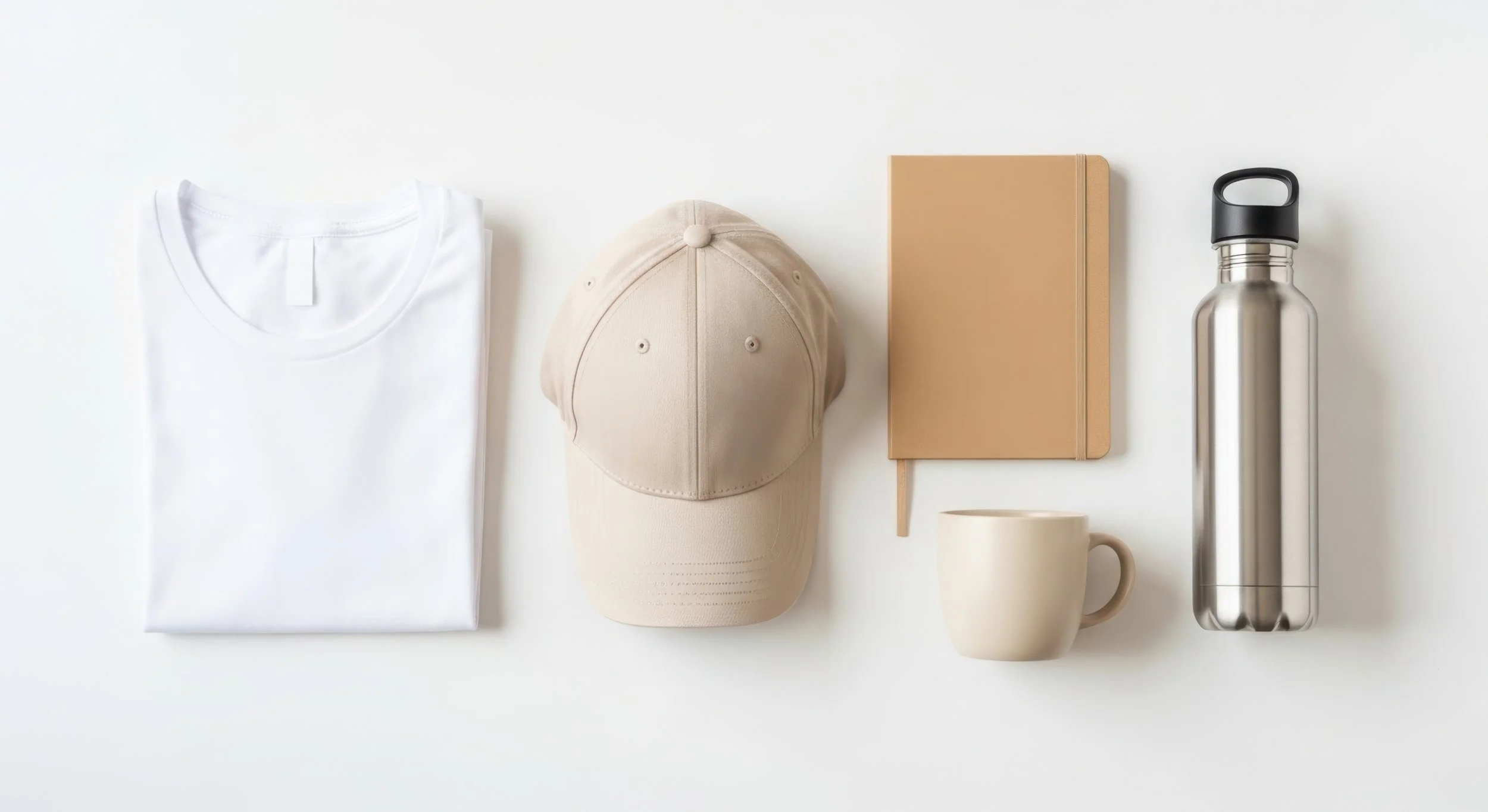 Wild Goose Studios promotional products - t-shirt, hat, notebook, mug, water bottle