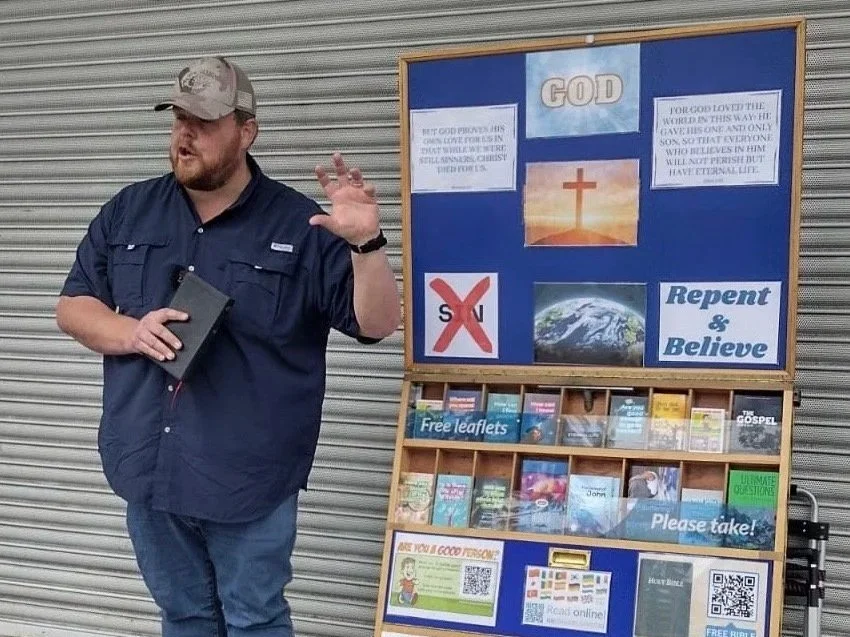 “I can’t hold out any longer!” – Southampton Evangelism