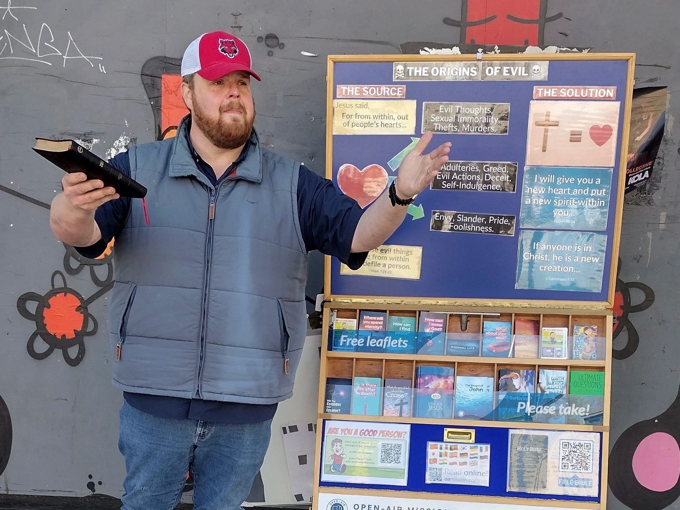 “I’ve been thinking about who Jesus really is!” – Portsmouth Evangelism