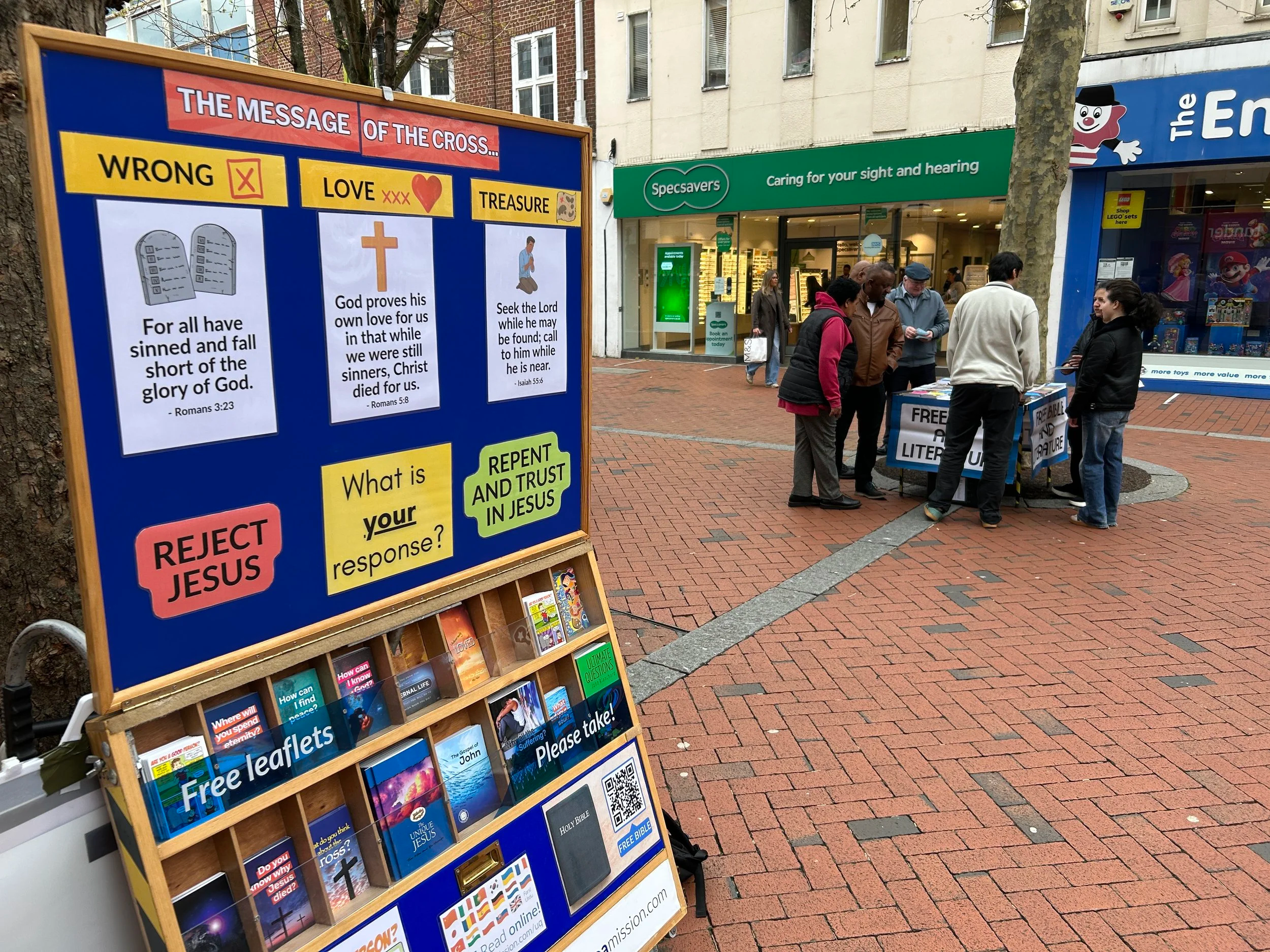 “If You Can Save Yourself, why did Jesus need to die?” – Reading Evangelism