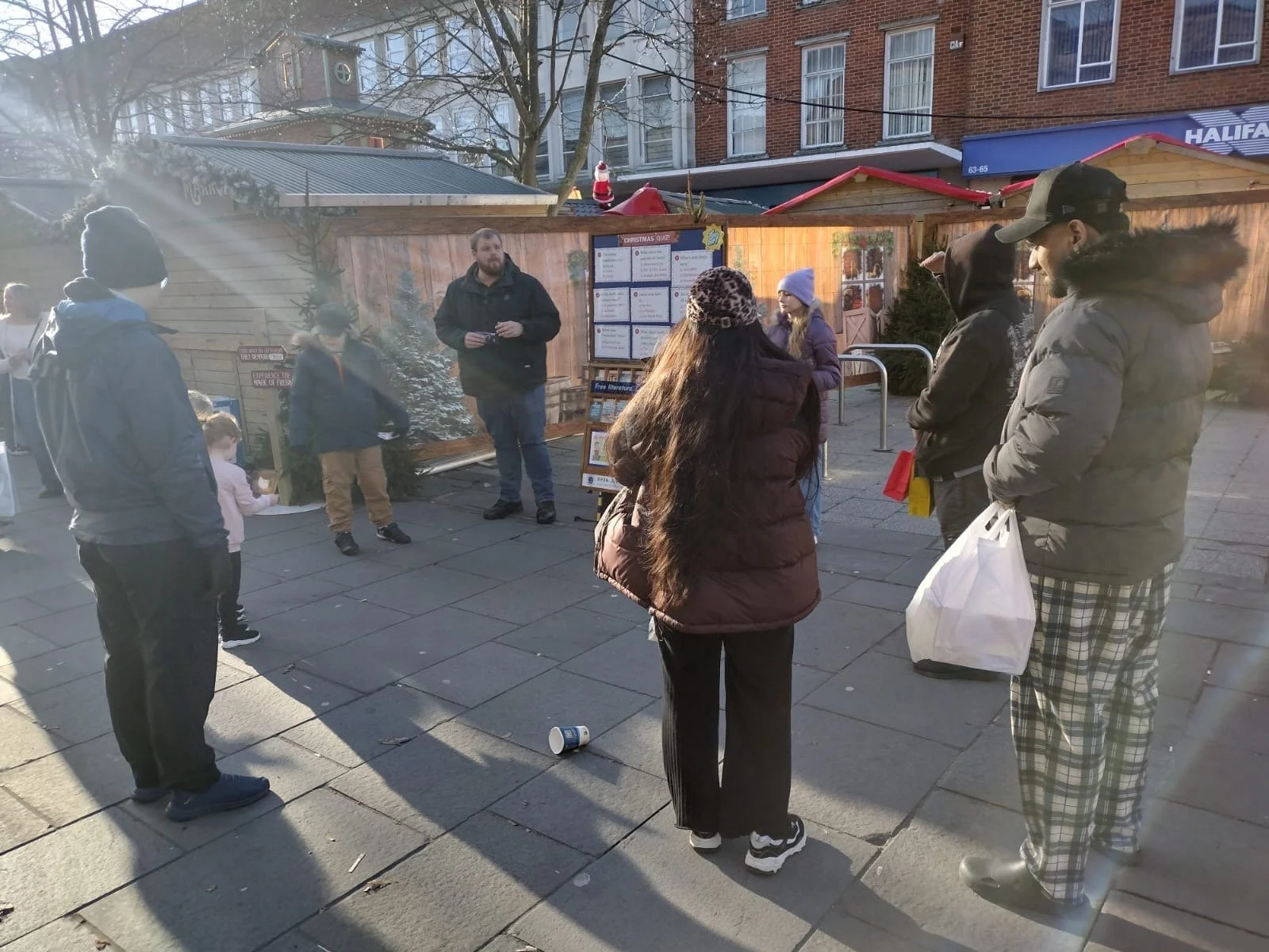 Christmas Eve Evangelism in Southampton