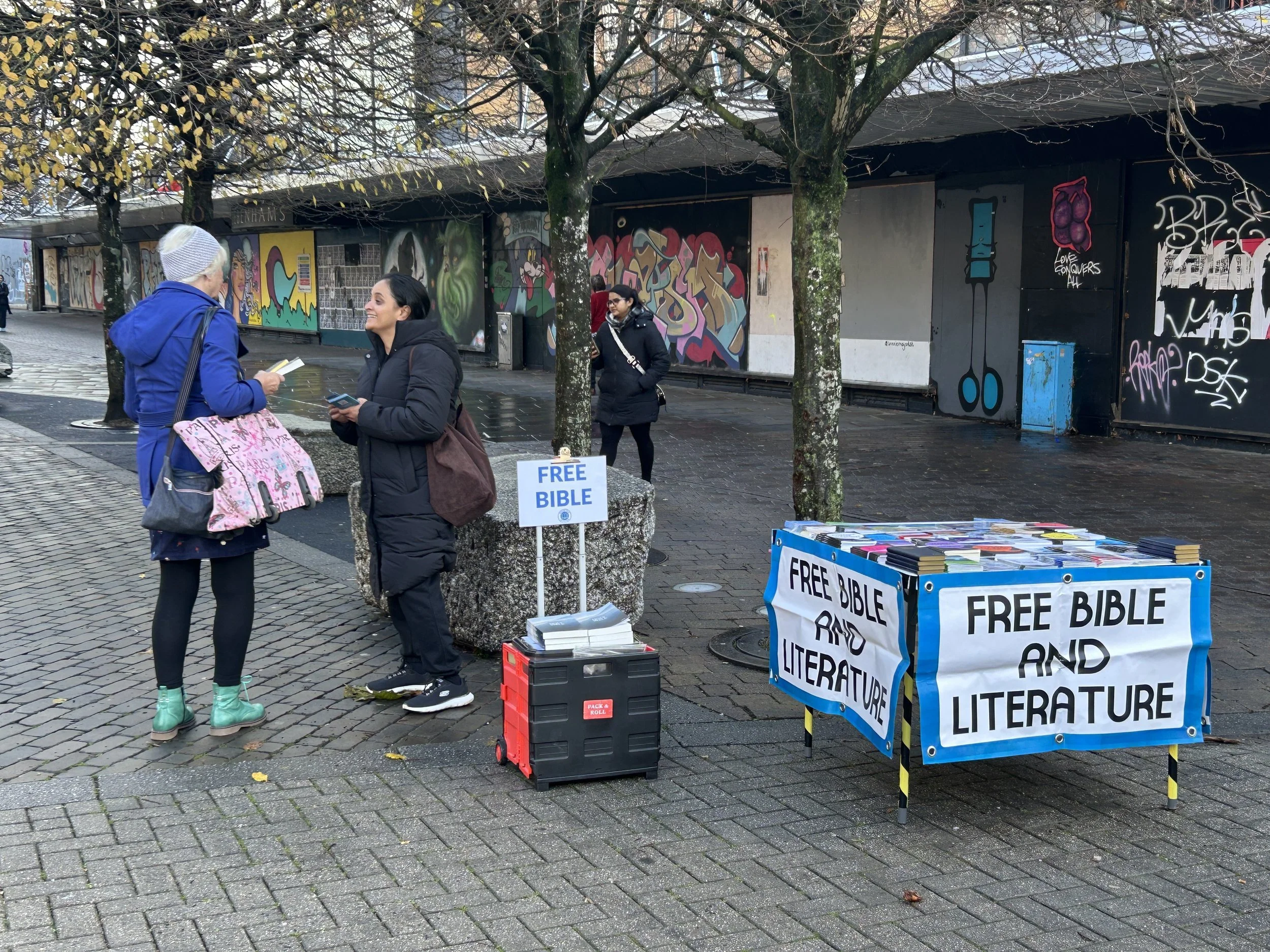 Good News on a Rainy Day – Portsmouth Evangelism
