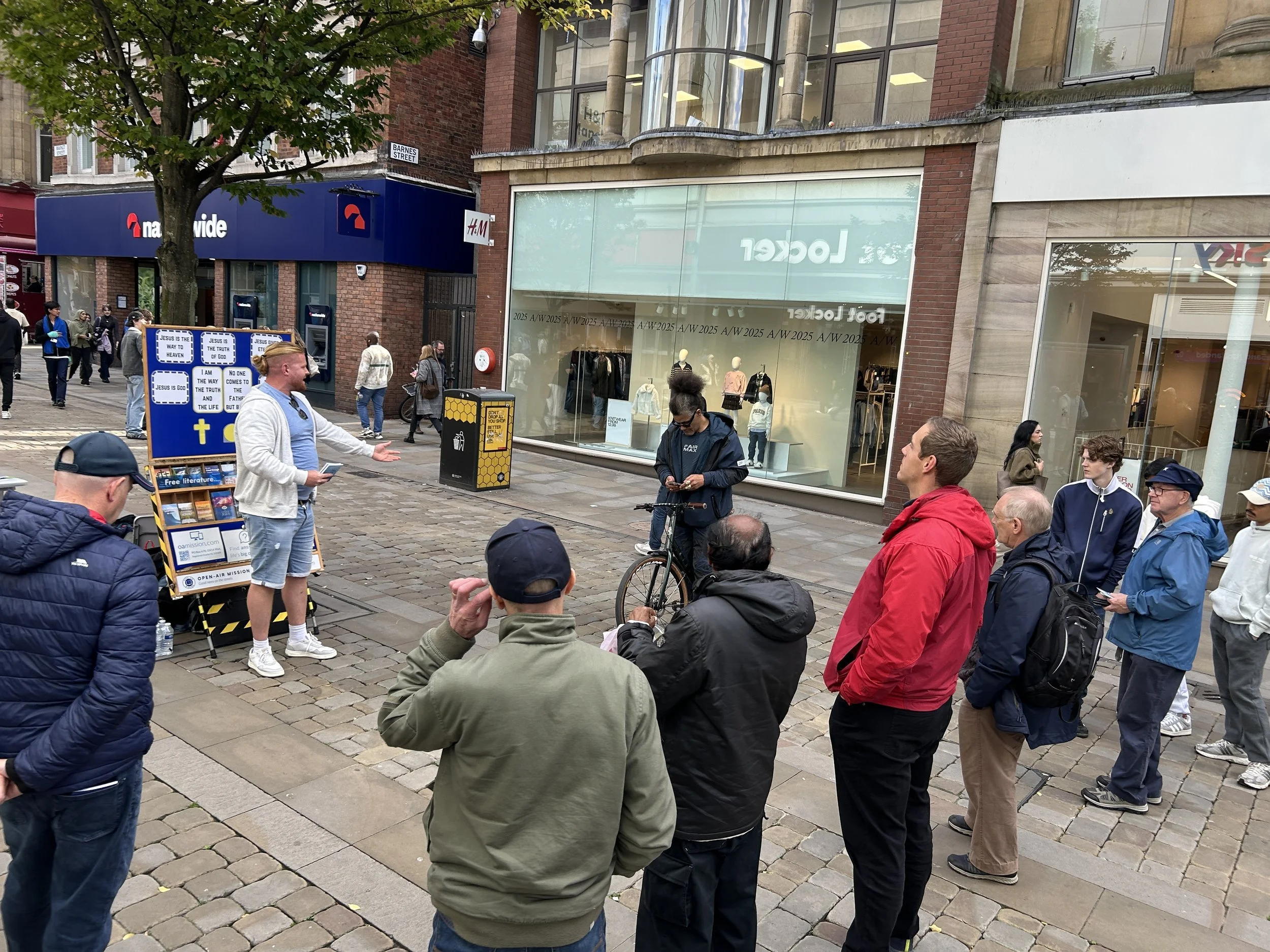 A Distracted Outreach – Manchester Evangelism
