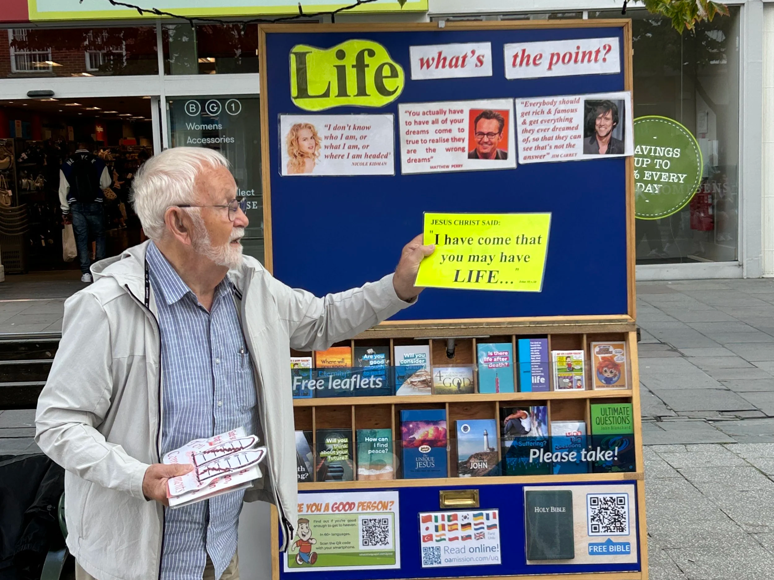 Showers of Blessings – Southampton Evangelism