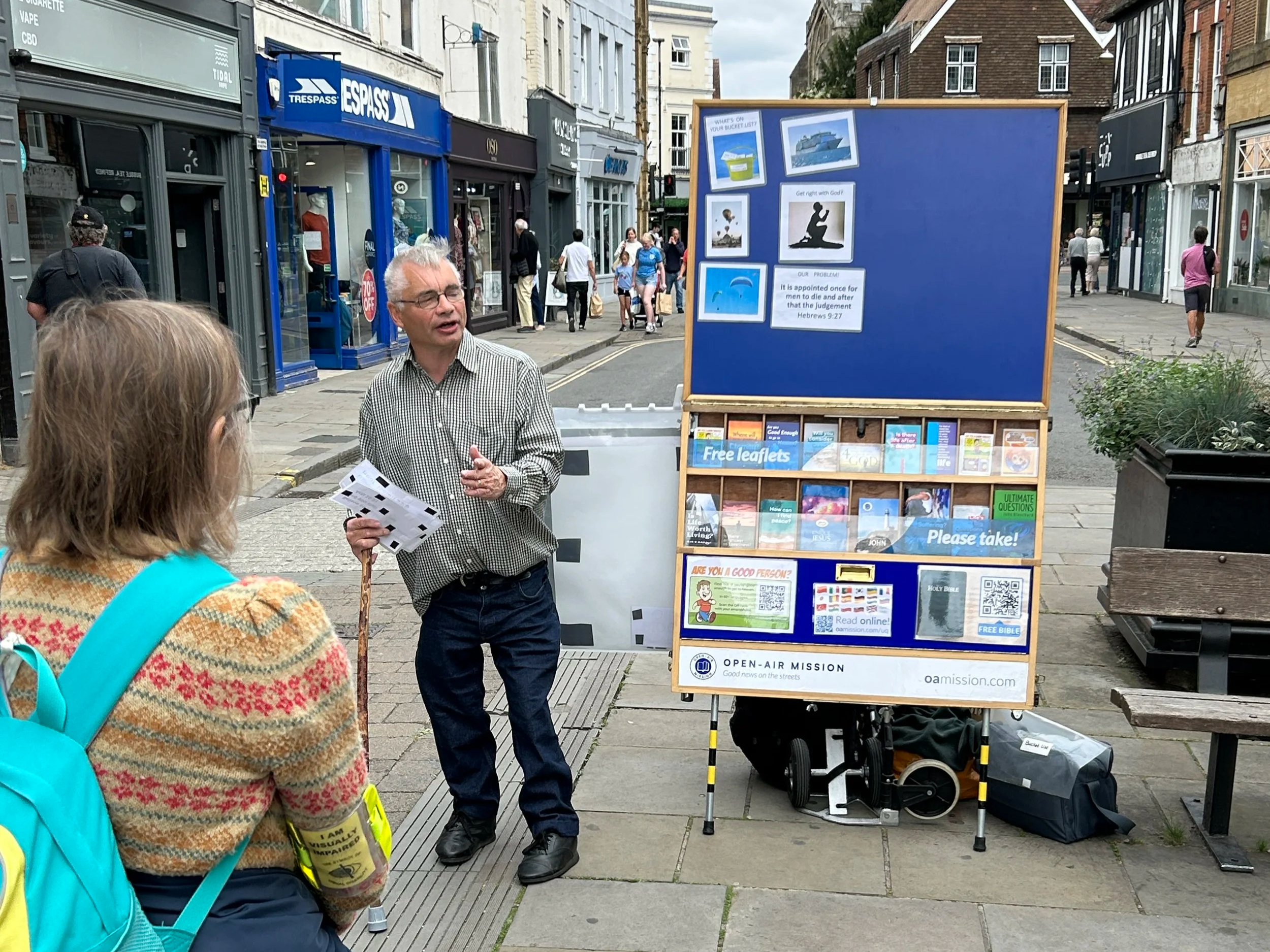 Former and Current Cult Members Hear the Gospel! – Salisbury Evangelism