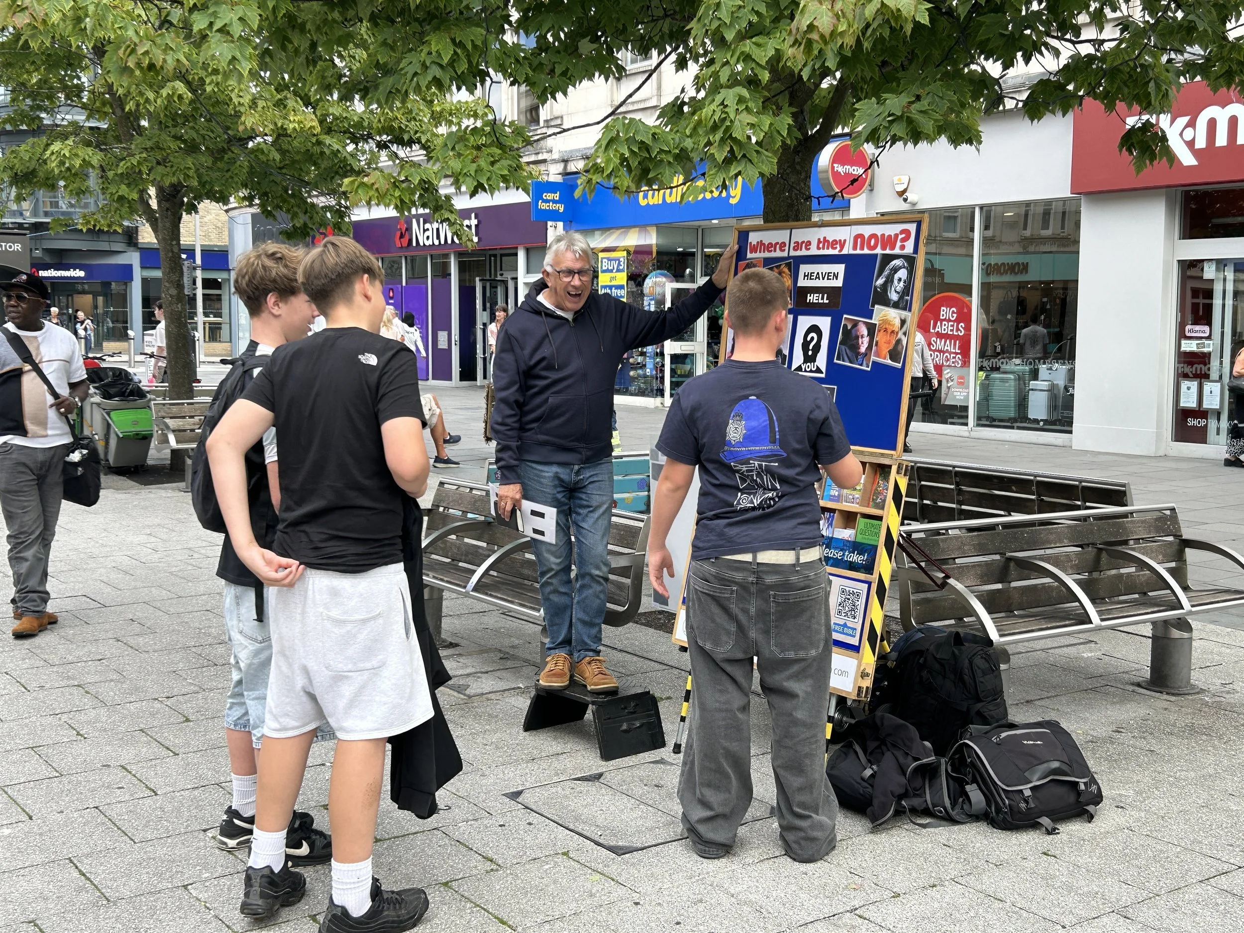 “God Delights in Saving Losers!” – Southampton Evangelism
