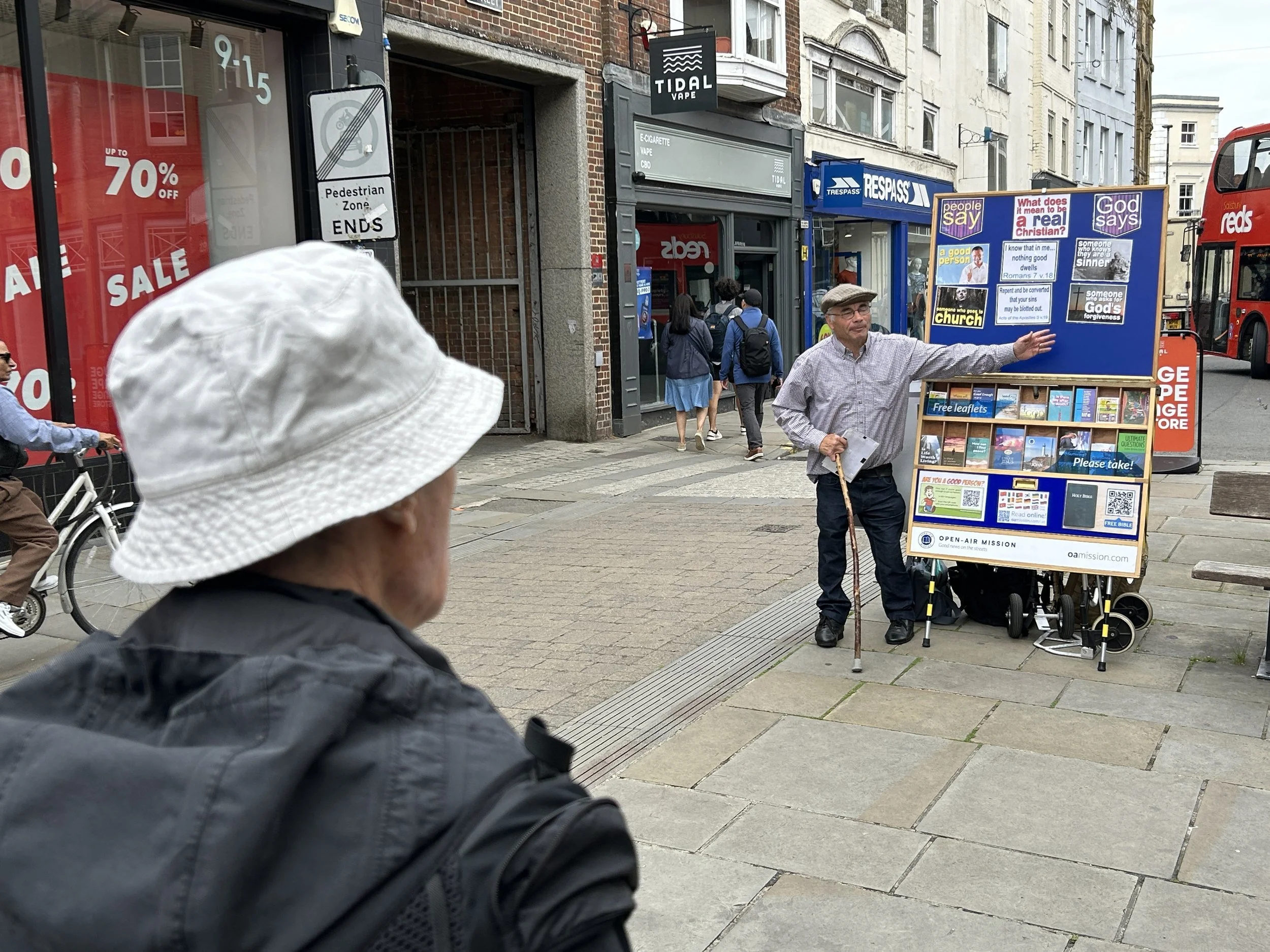 A Windy and Noisy Outreach in Salisbury