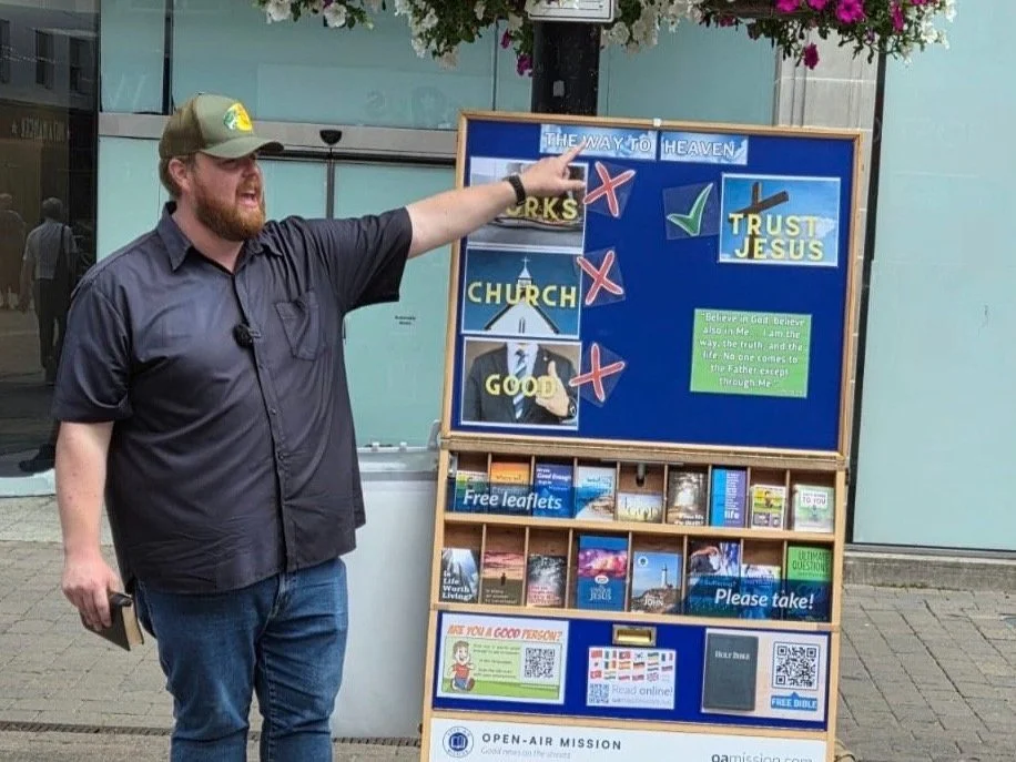 “I Prayed You’d Be Here!” – Newbury Evangelism