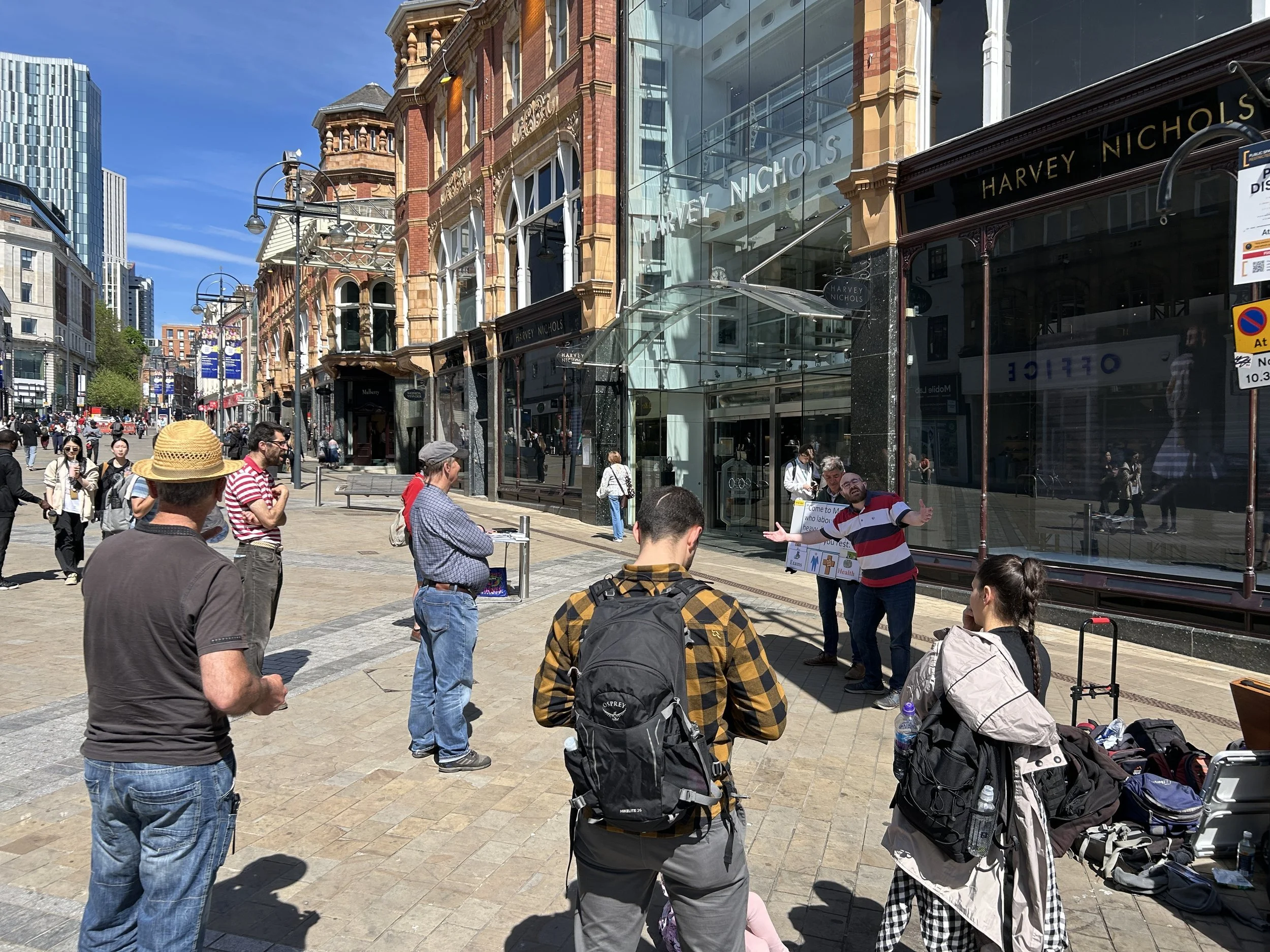 “I’m 9 out of 10 for being good!” – Leeds Evangelism
