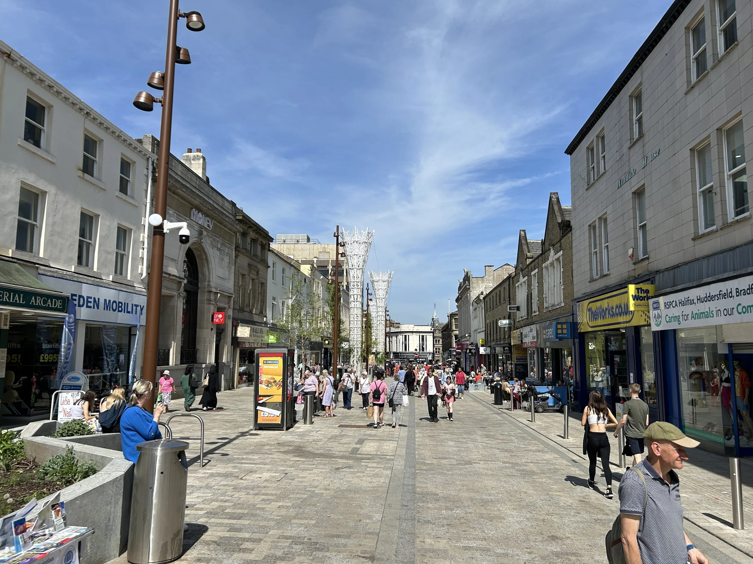 A Hot Day in Huddersfield