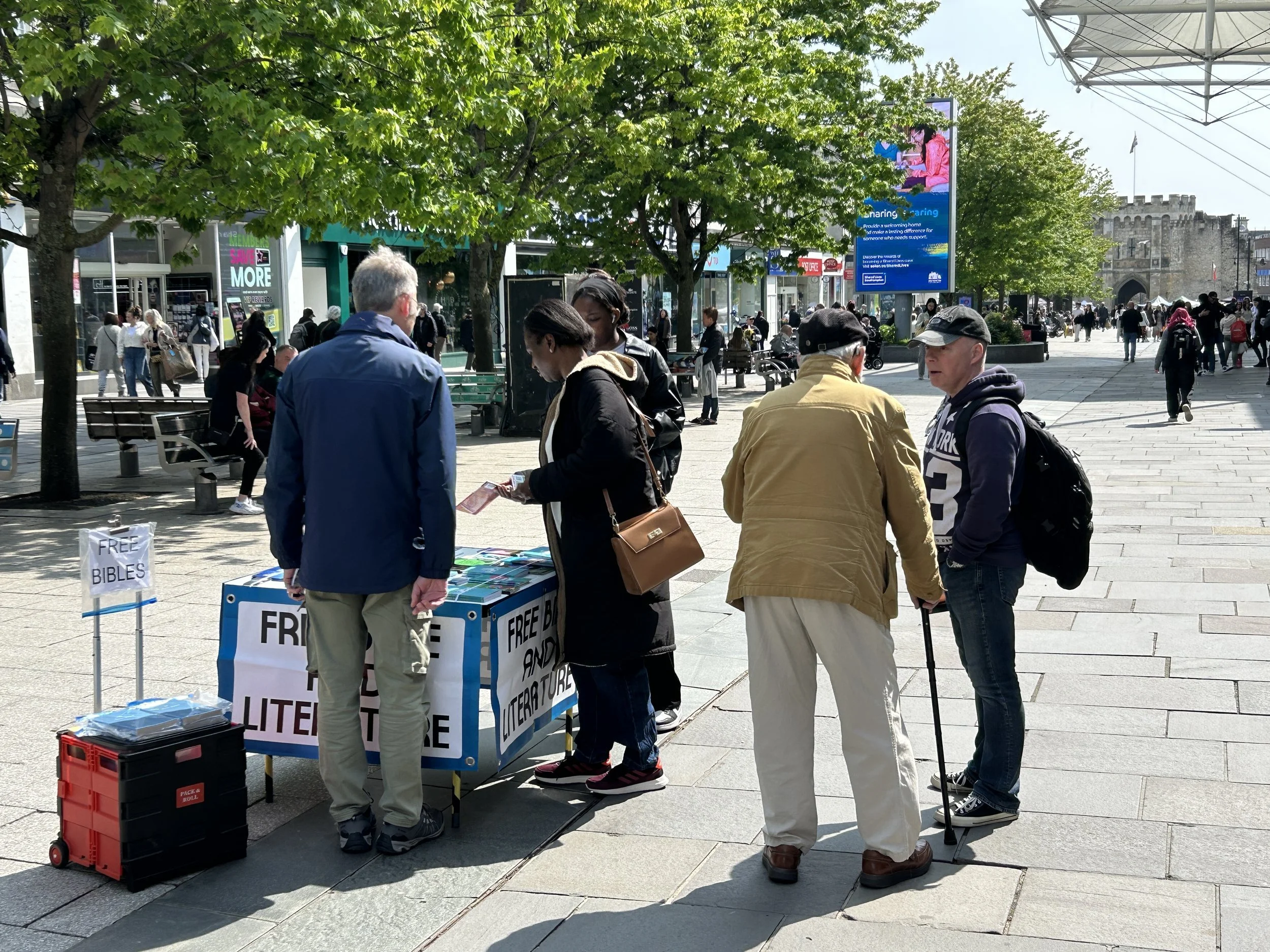 A Scottish Man Asks Christ for Forgiveness – Southampton Evangelism