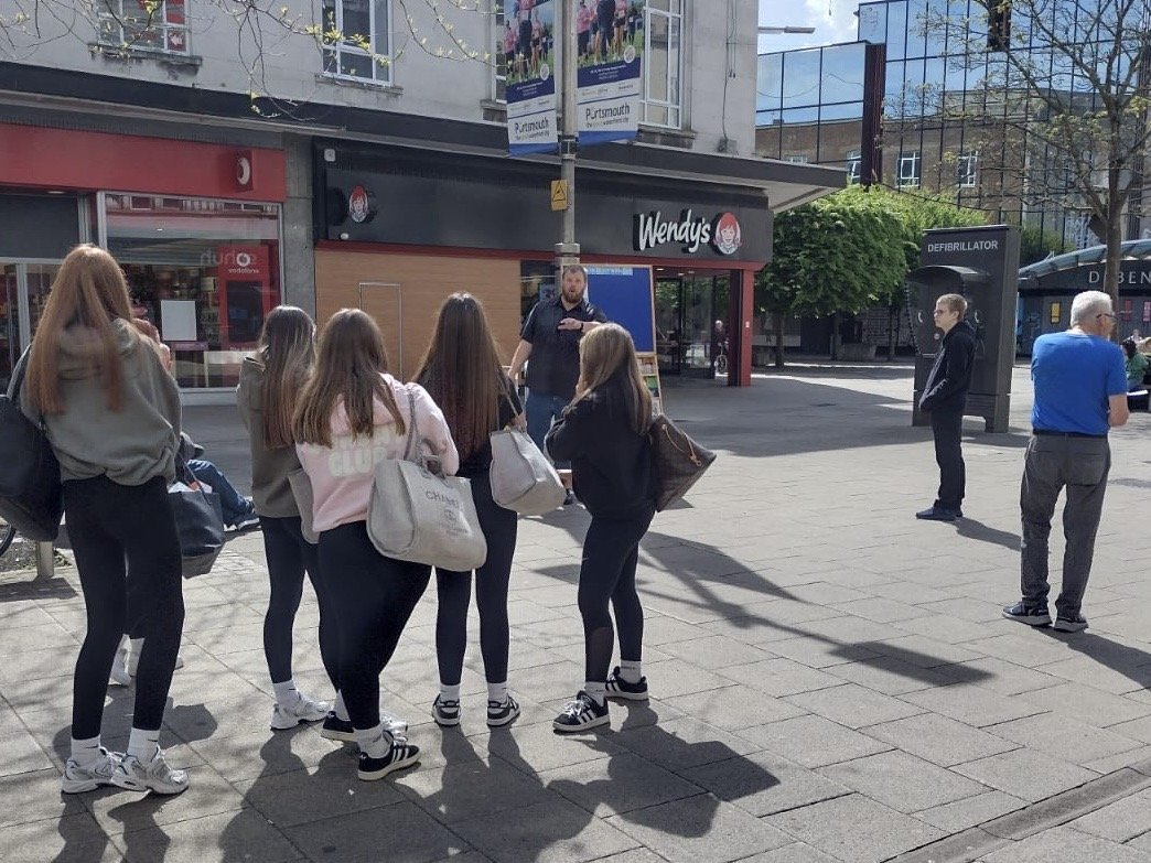 “I’m Sinless!” – Portsmouth Evangelism