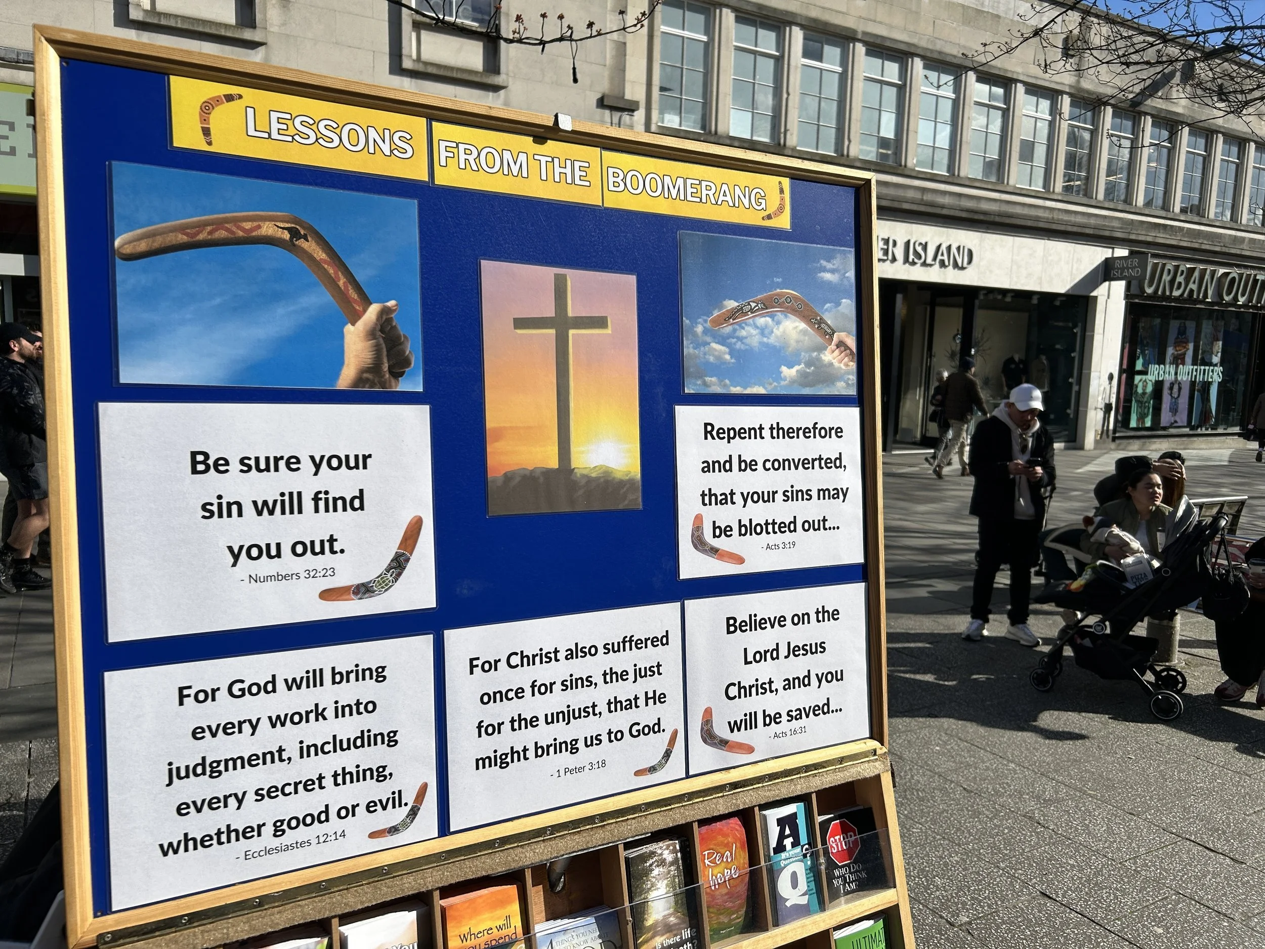 Mixed Reactions to the Gospel – Southampton Evangelism