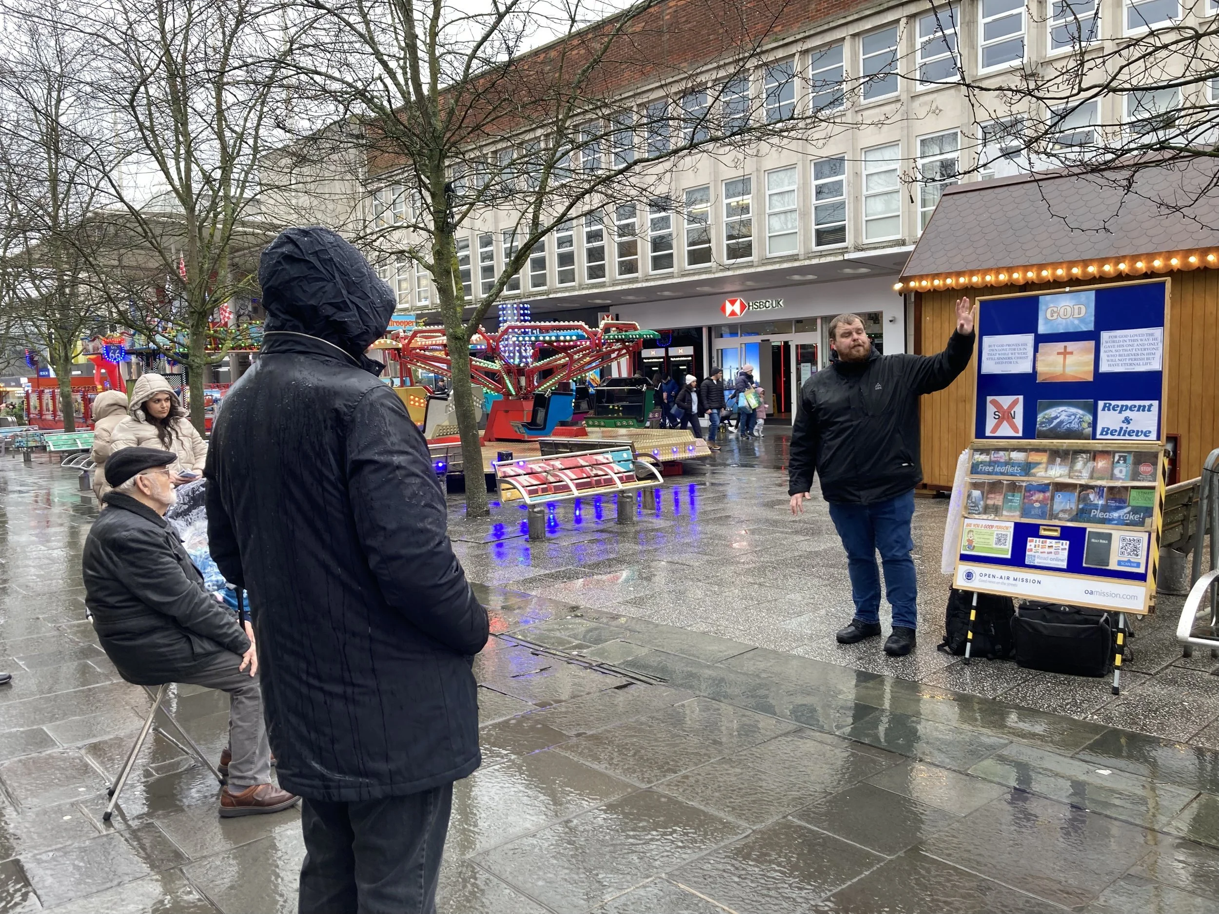 Wet, Windy, Witnessing – Southampton Evangelism