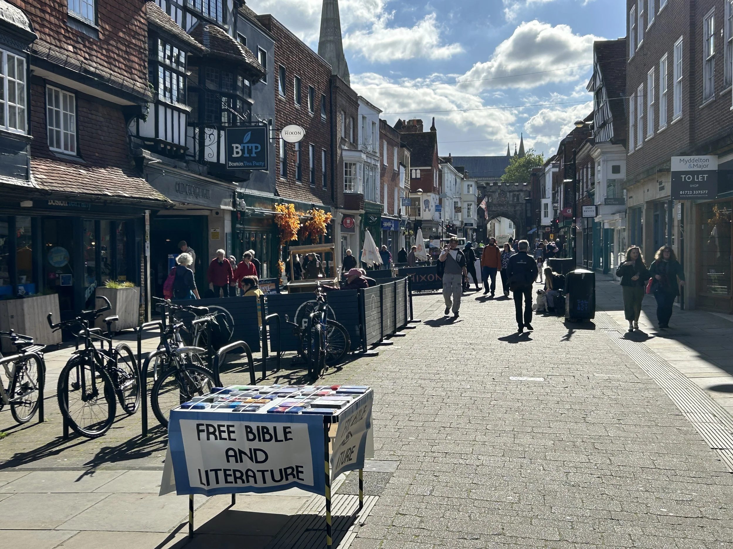 A Sunny Outreach in Salisbury