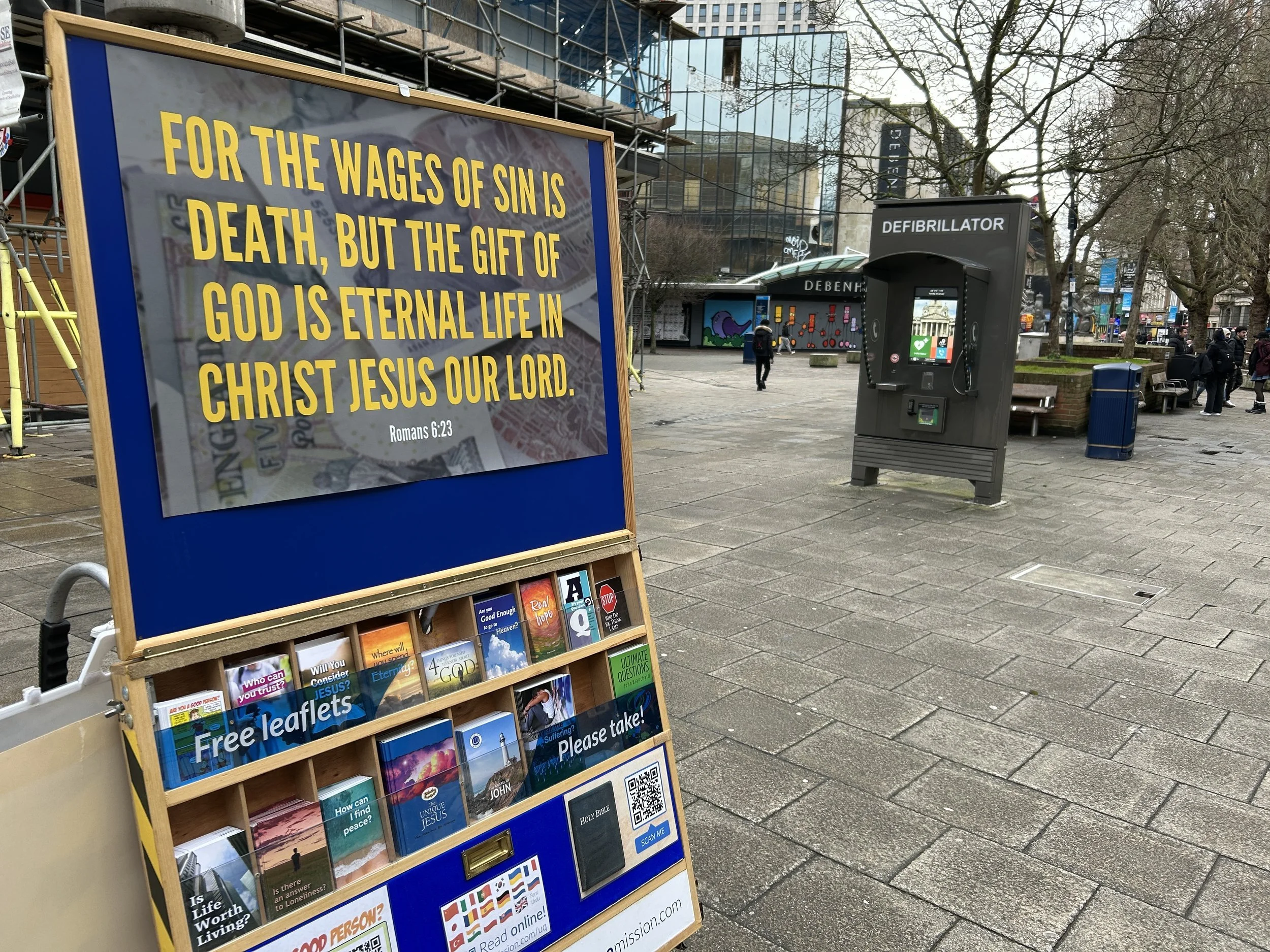 First Time Hearing the Gospel – Portsmouth Evangelism