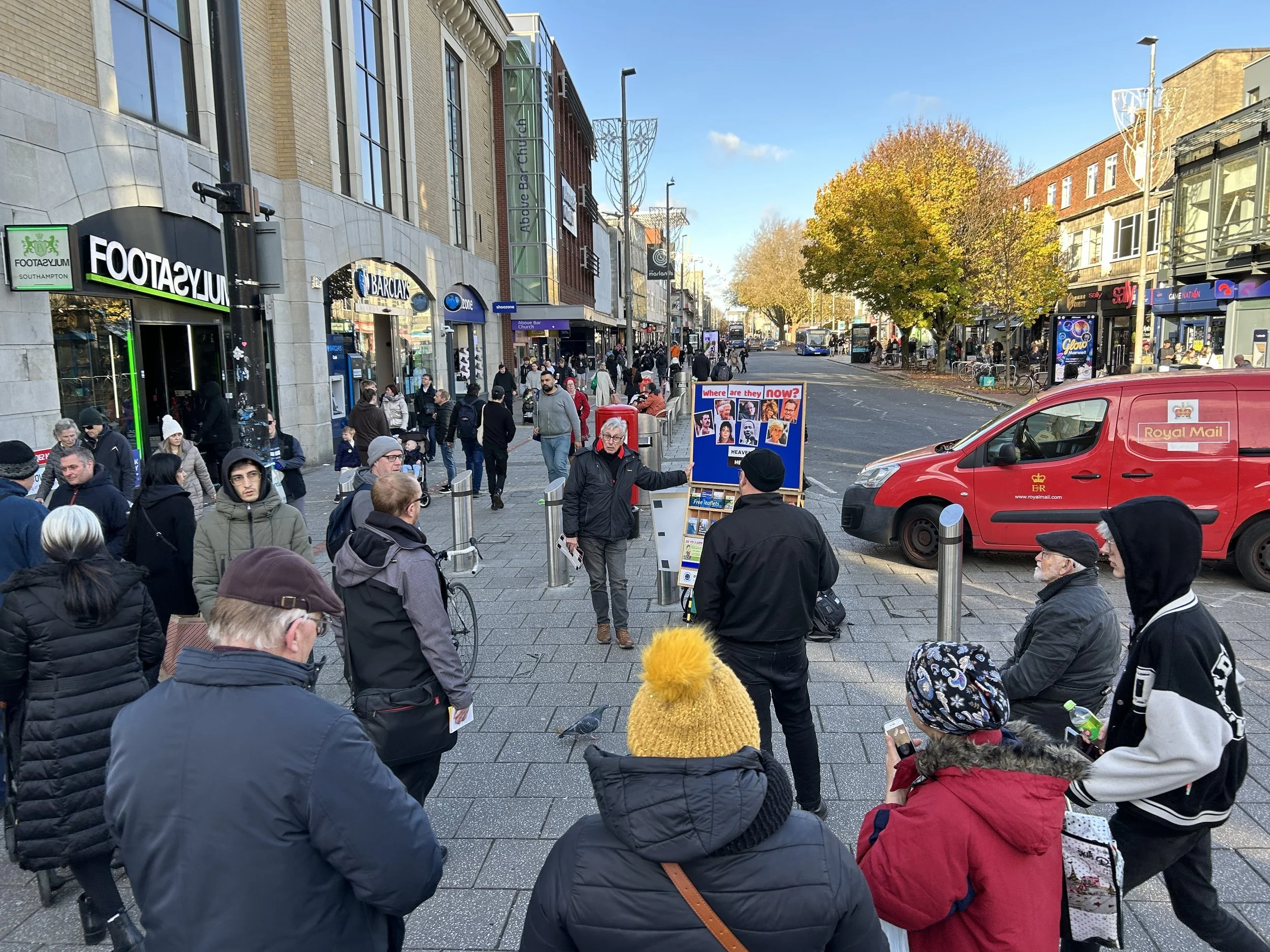 Cold Weather; Warm Gospel – Southampton Evangelism