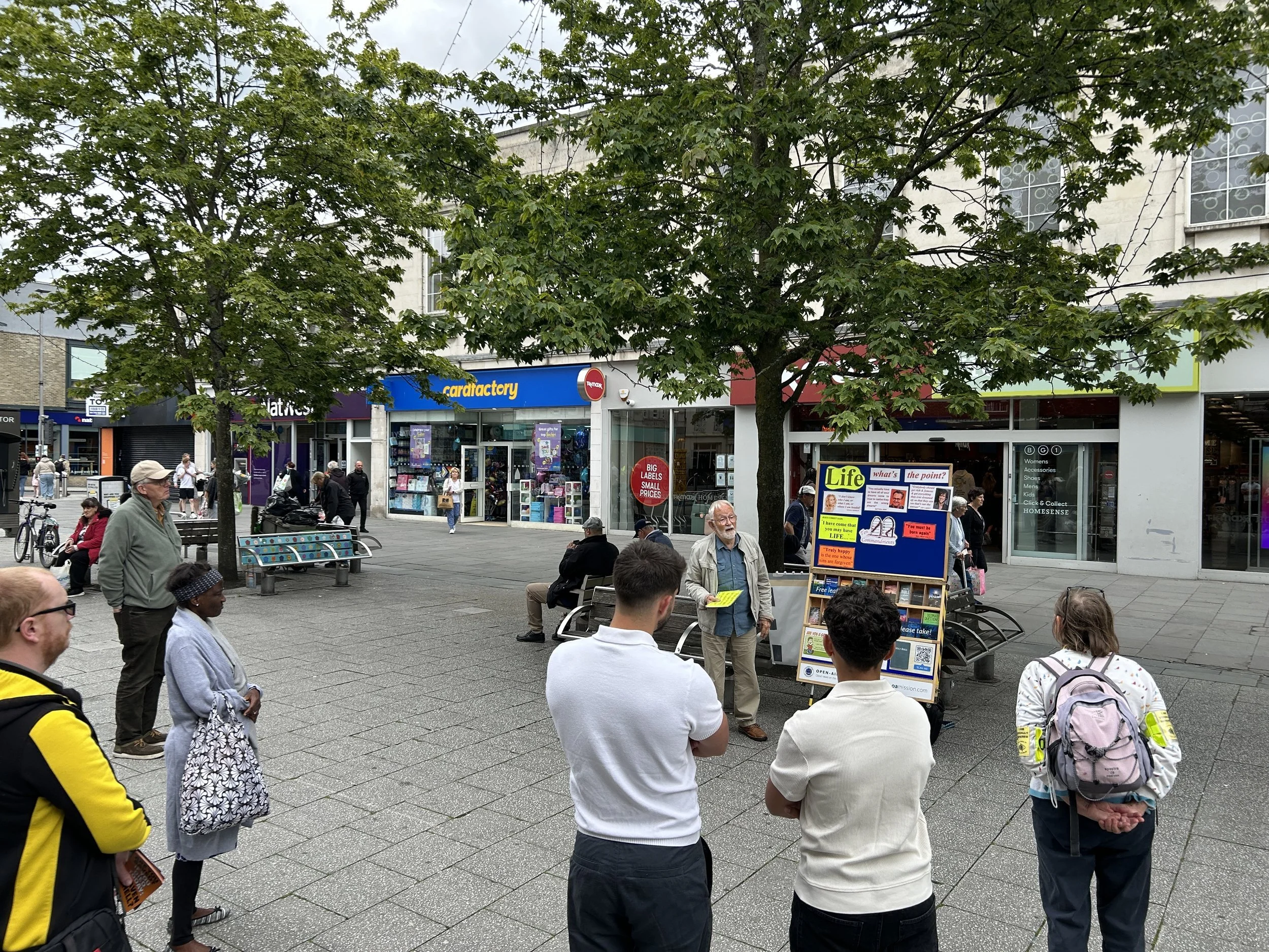 “Why then did Jesus have to die?” – Southampton Evangelism