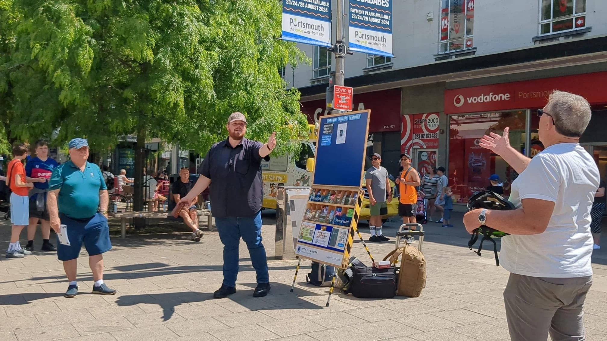 “I Will Never Repent!” – Portsmouth Evangelism