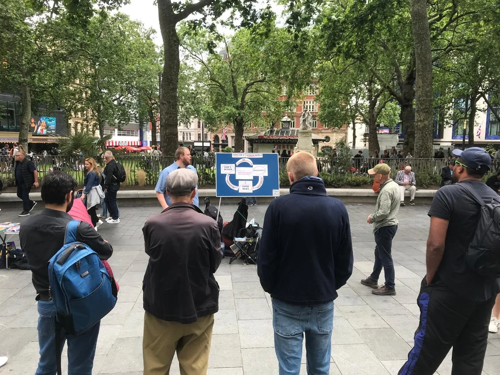 London Outreach – Day 6 (Leicester Square)