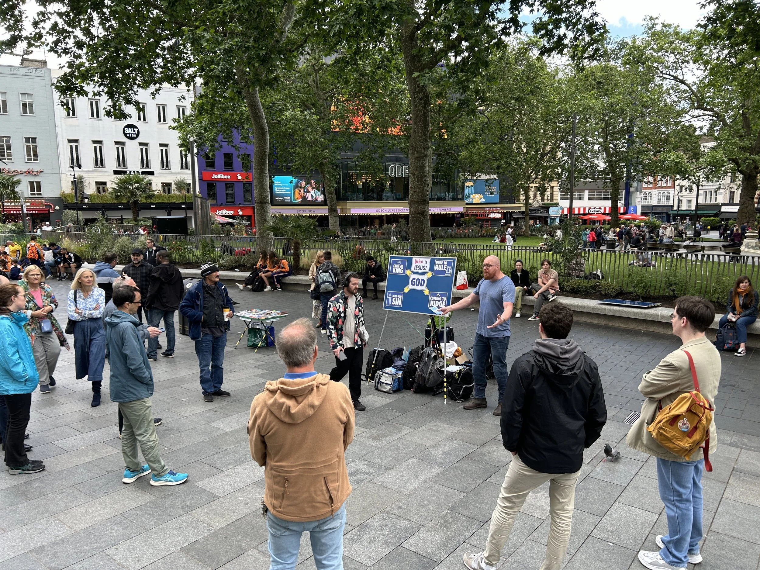 London Outreach – Day 4 (Leicester Square)