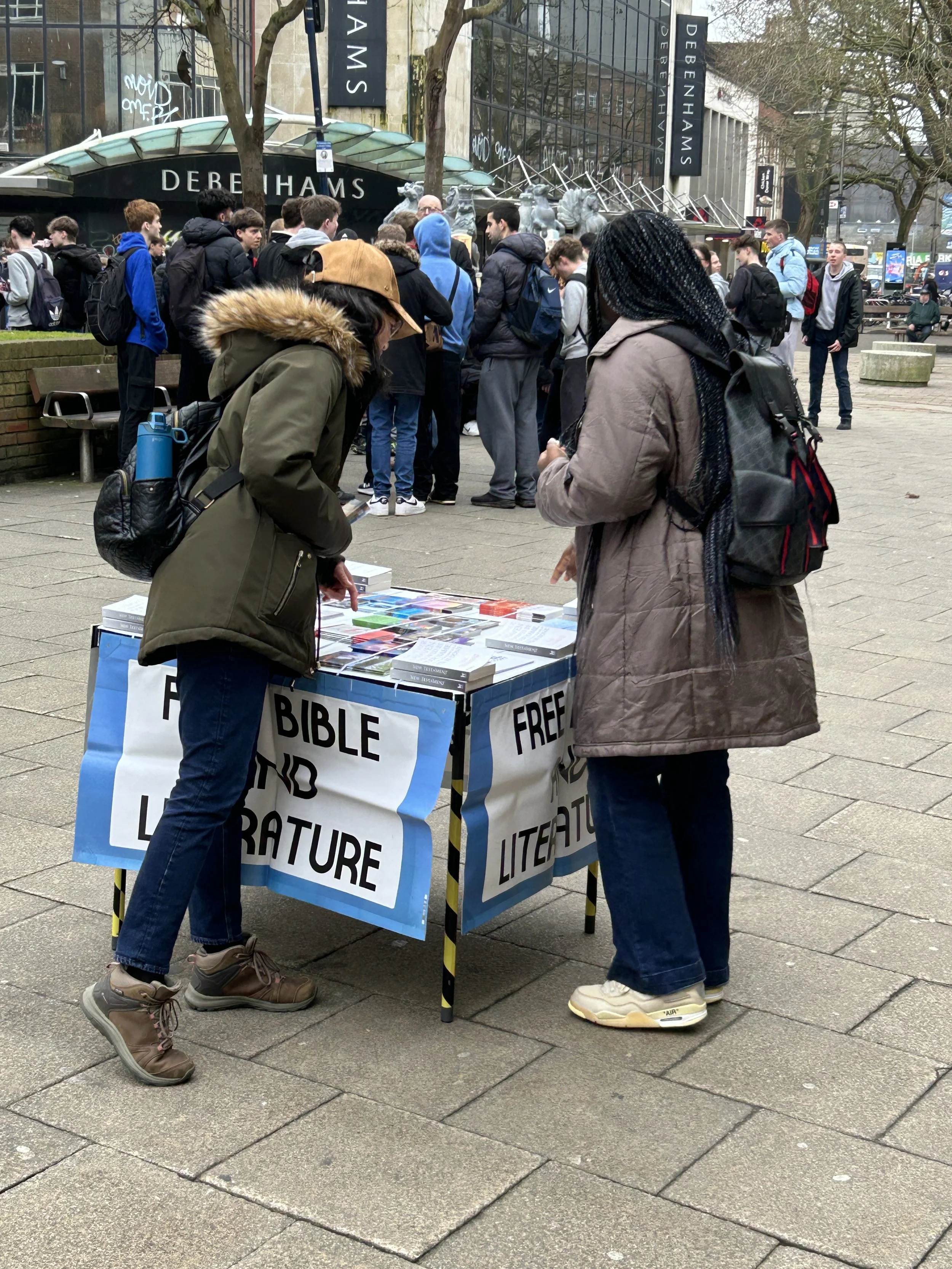 Grace in the Rain – Portsmouth Evangelism