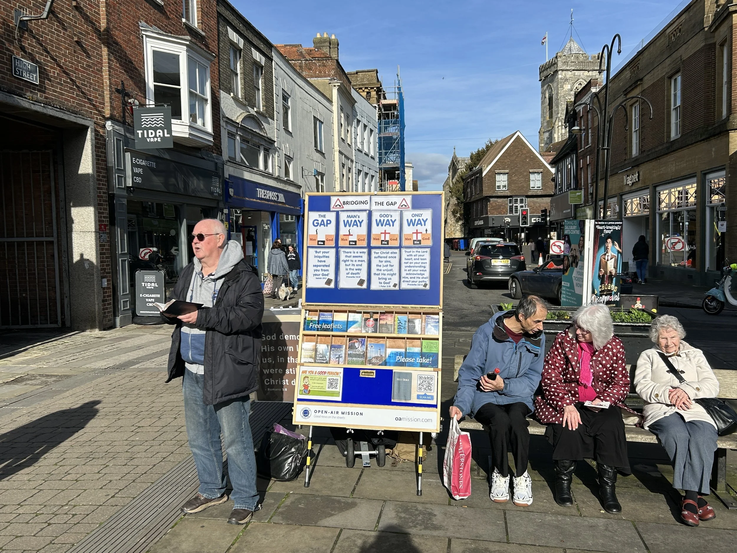 A Strange but Productive Day in Salisbury