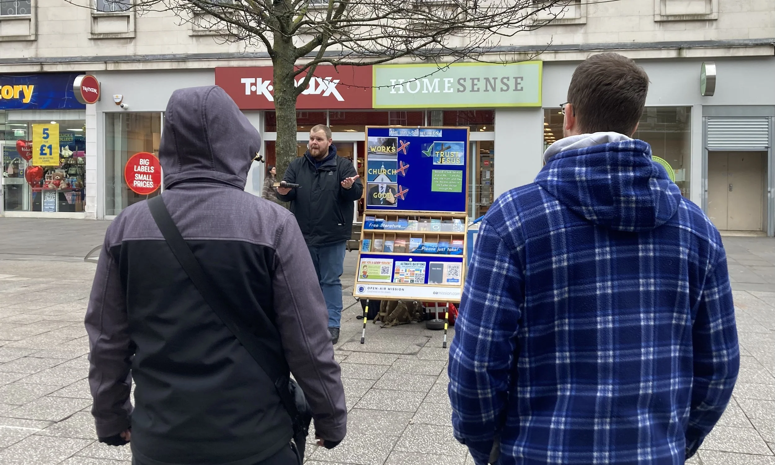 “Hopefully, I’ll go to Heaven!” – Southampton Outreach