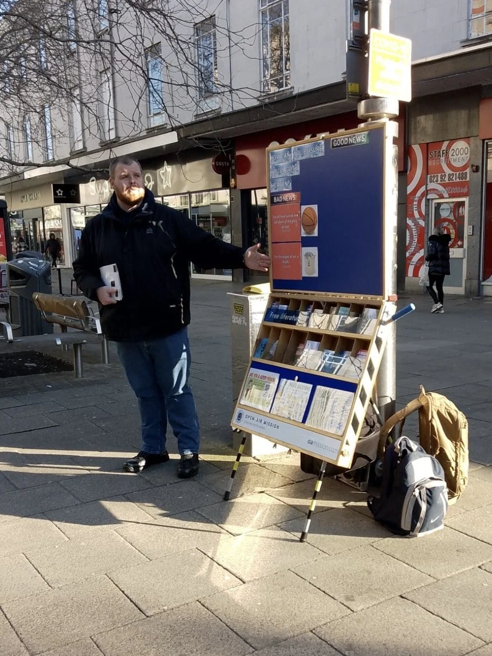 Freezing for the Gospel! – Portsmouth Evangelism