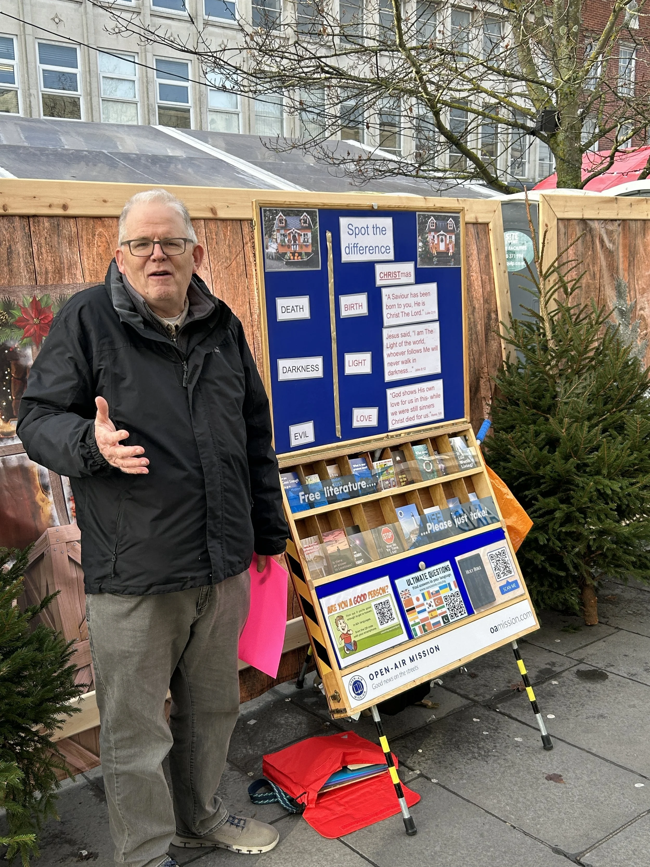 “I’ve never seen a Bible before” – Southampton Evangelism