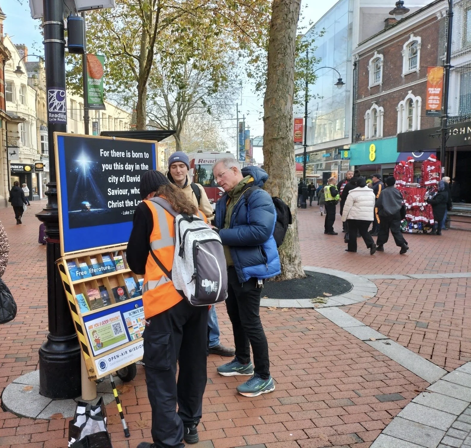 New Location, Same Gospel – Reading Evangelism