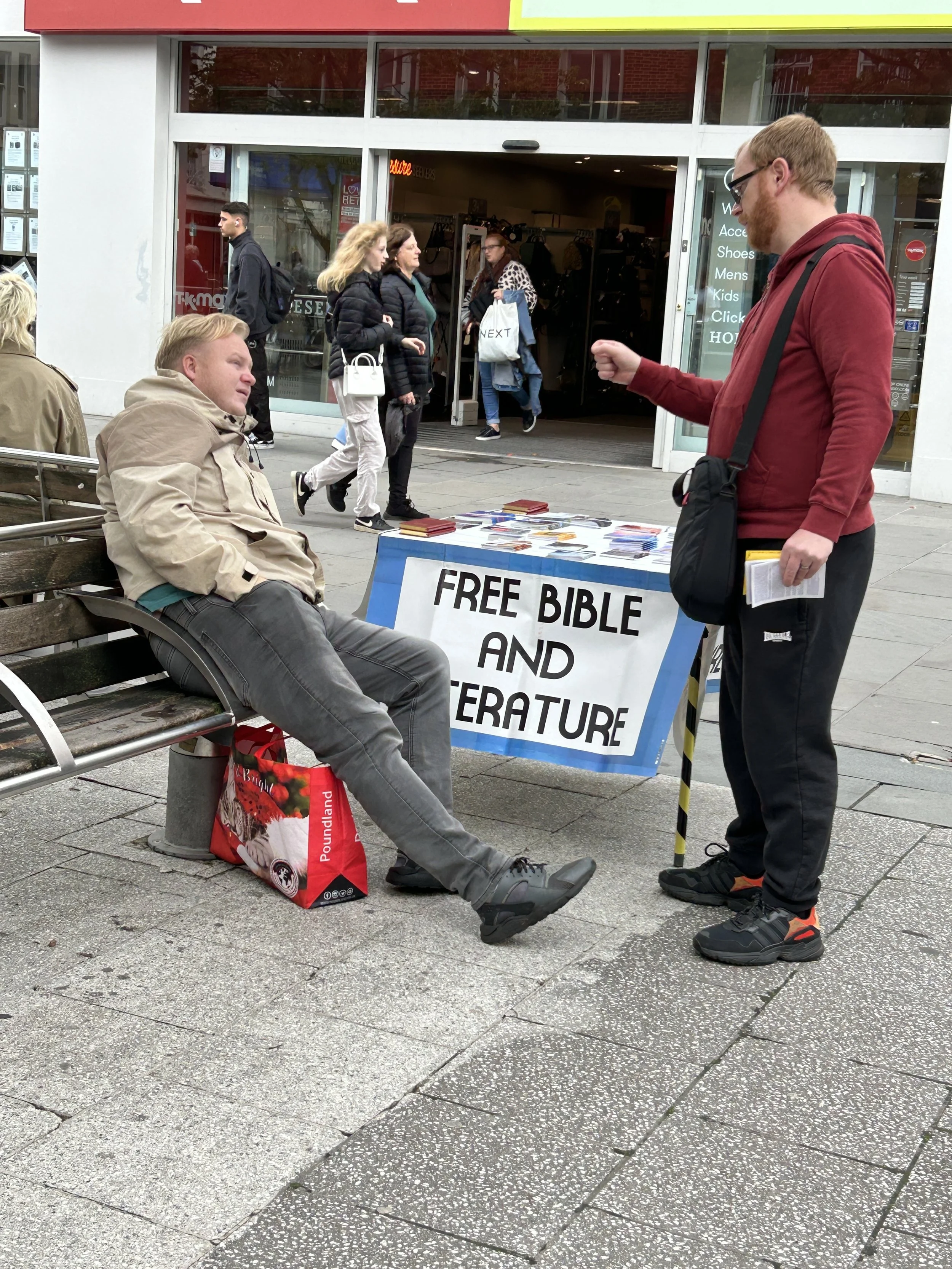 “I’m returning to Christ!” – Southampton Outreach