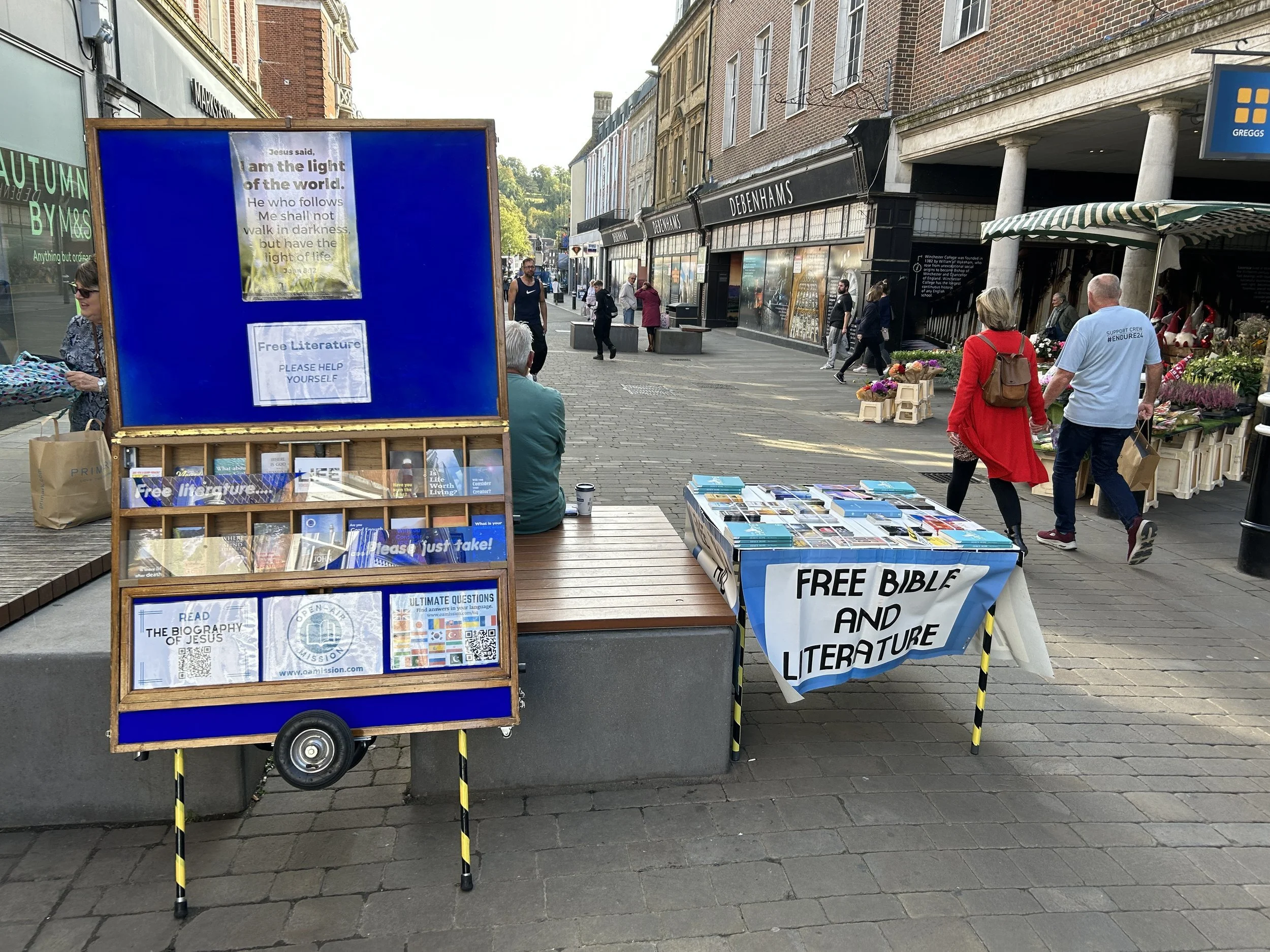 “I have no hope!” – Winchester Evangelism 