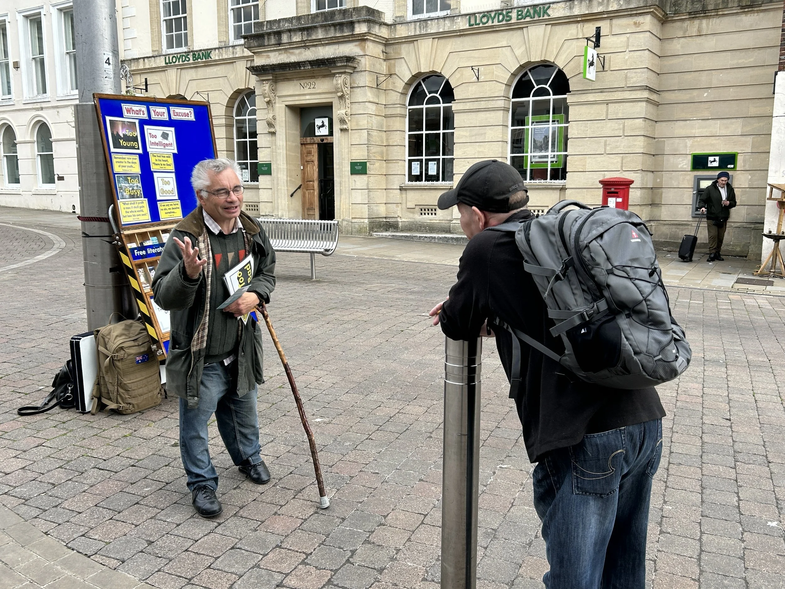 “I don’t know anything about Jesus.” – Andover Evangelism