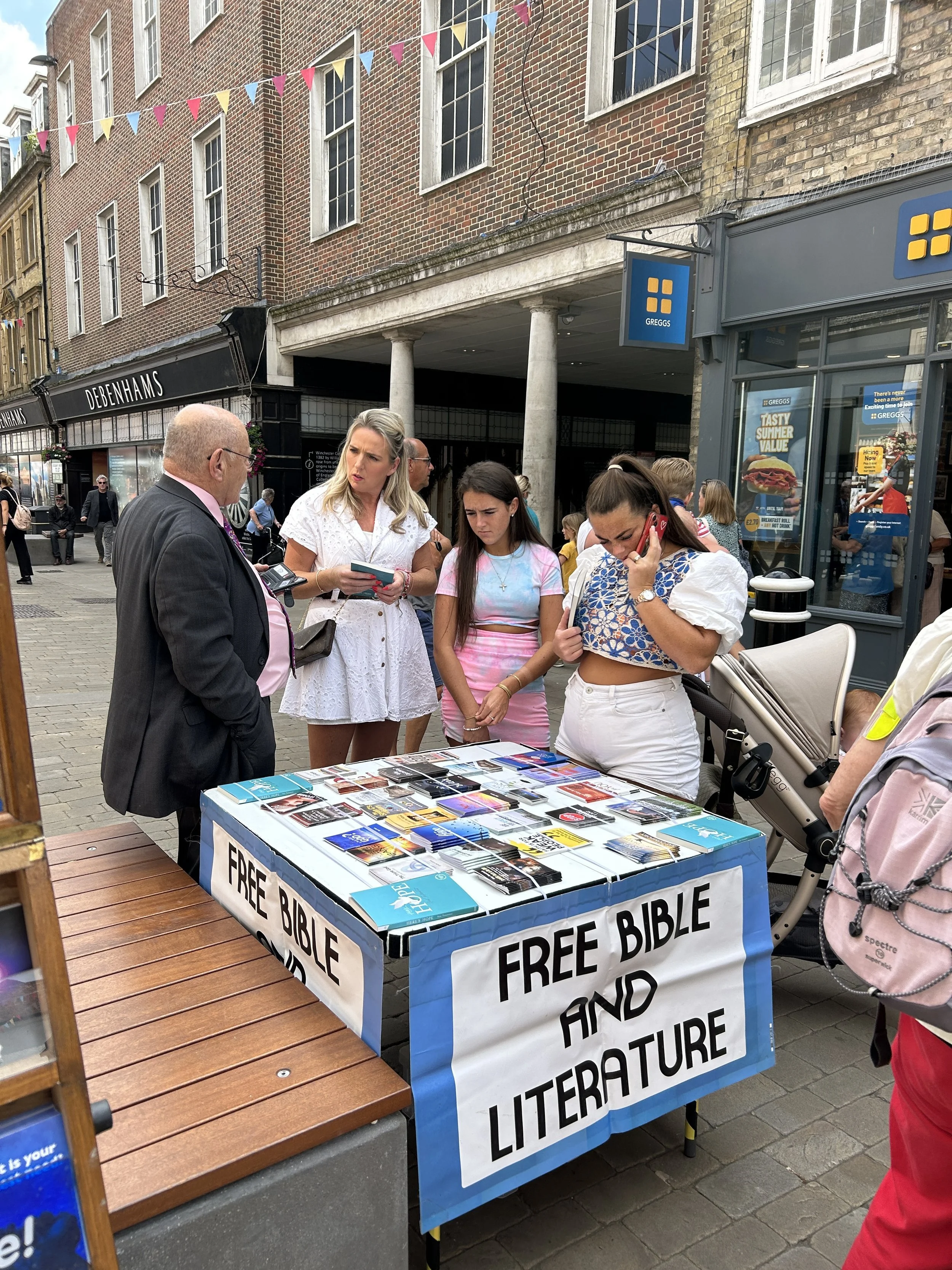 Witnessing in Winchester
