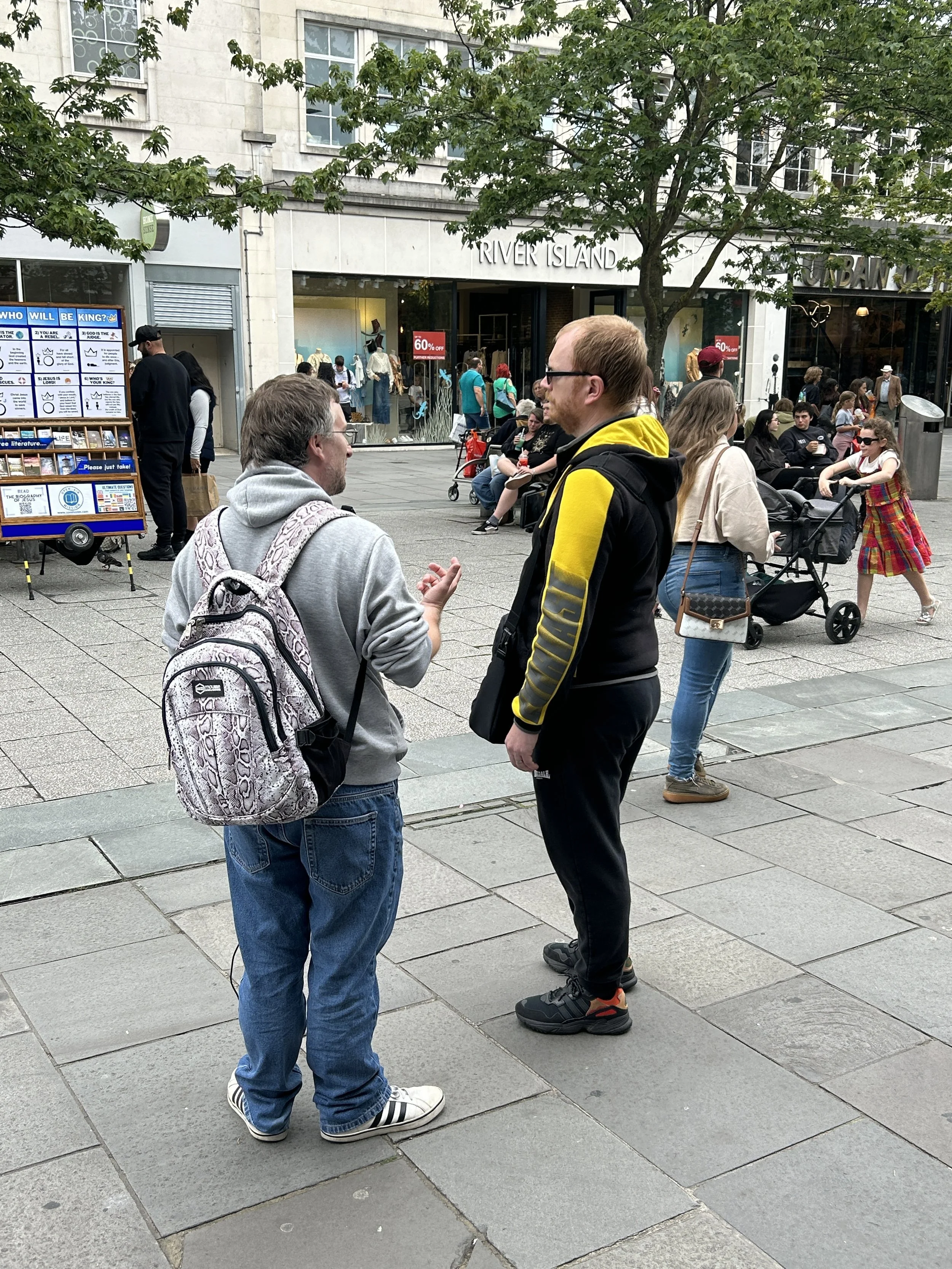 “God spoke to me; I am returning to Him!” – Southampton Evangelism 
