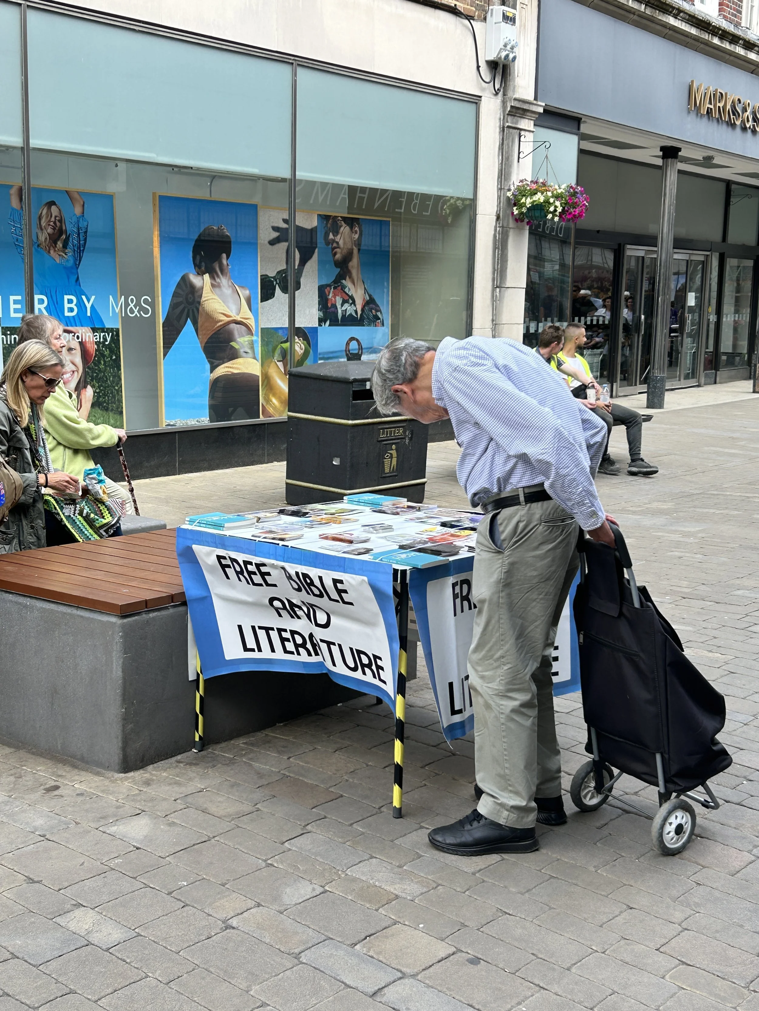 “I’ve destroyed my life and family!” – Winchester Evangelism 