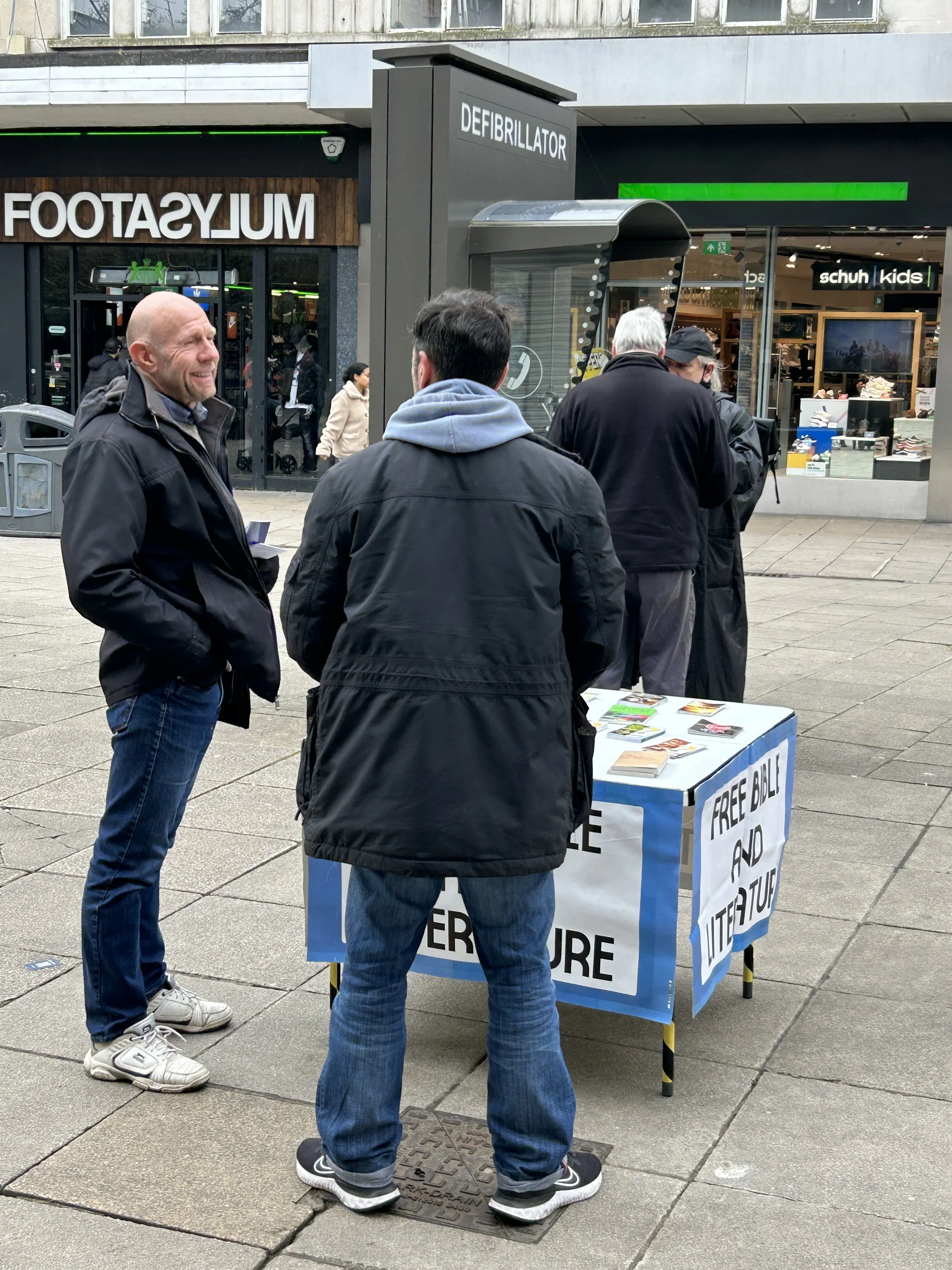 “I’ve never heard anything about Jesus” – Portsmouth Evangelism